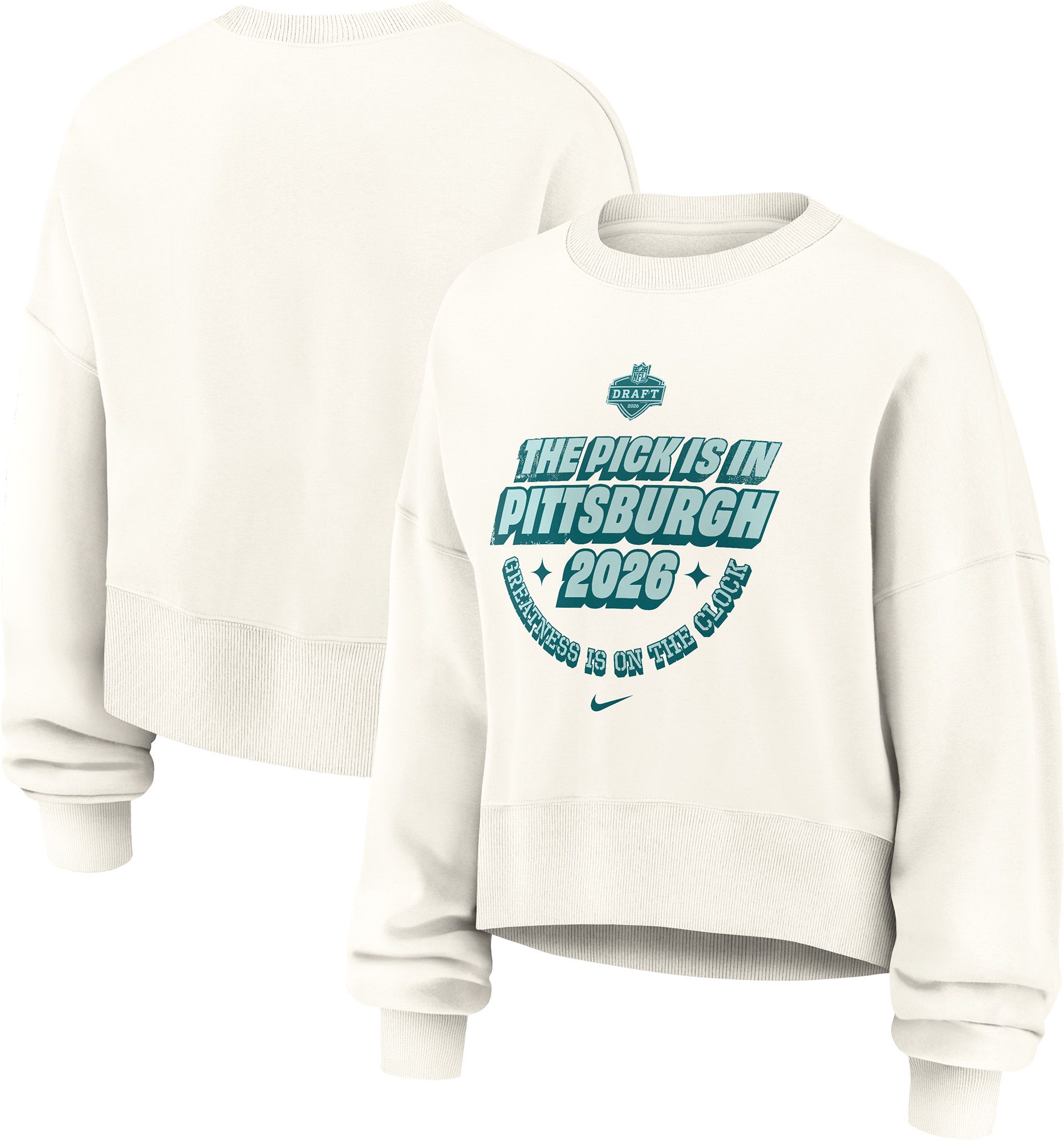 Nike Women's NFL Draft 2026 Focus Phoenix Crewneck Sweatshirt product image