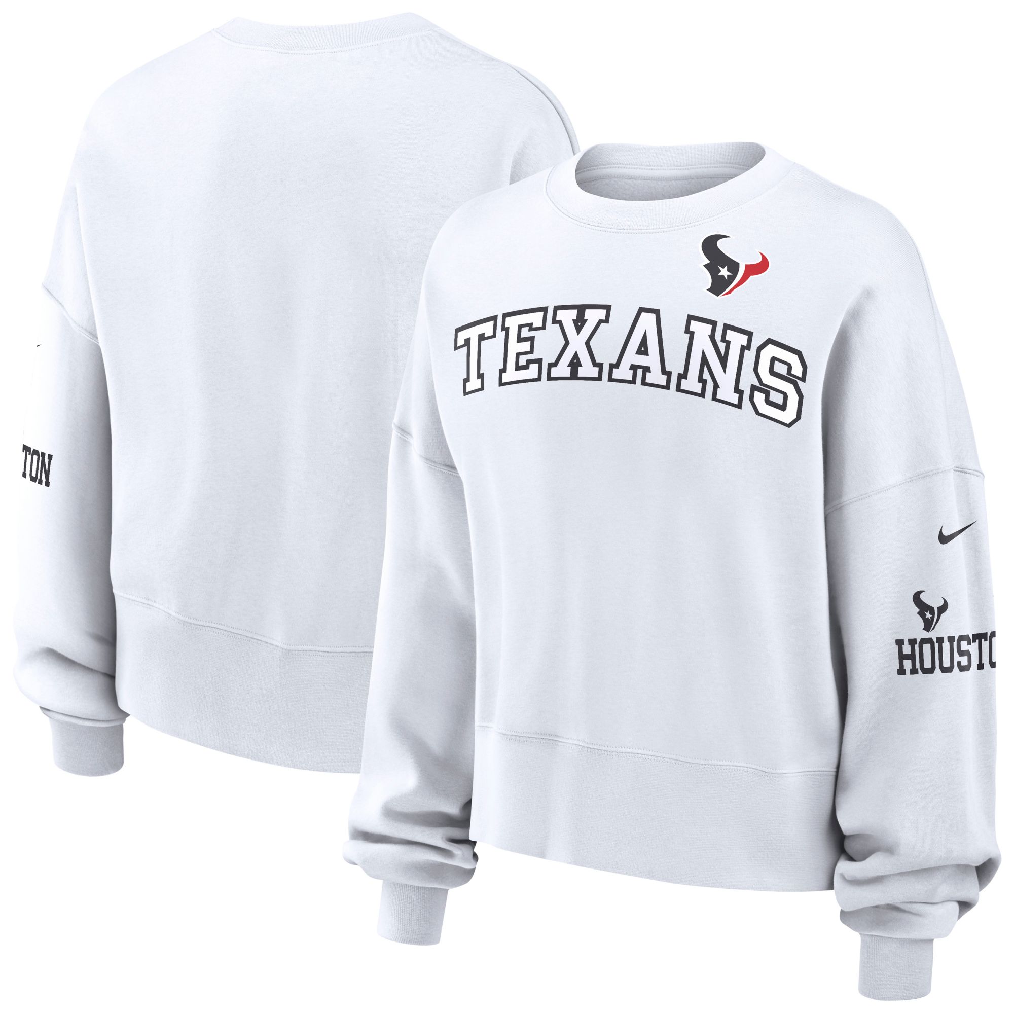 Nike Women's Houston Texans Phoenix White Crew product image