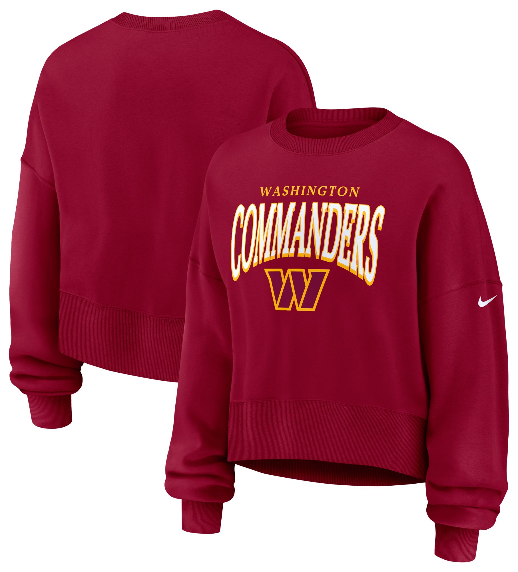 Nike Women's Washington Commanders Rewind Phoenix Crewneck Sweatshirt product image