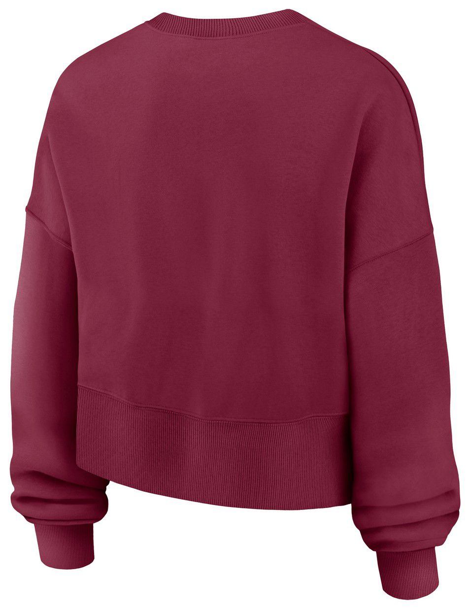 Nike Women's Florida State Seminoles Team Maroon Phoenix Arch Oversized Crew Pullover Sweatshirt product image