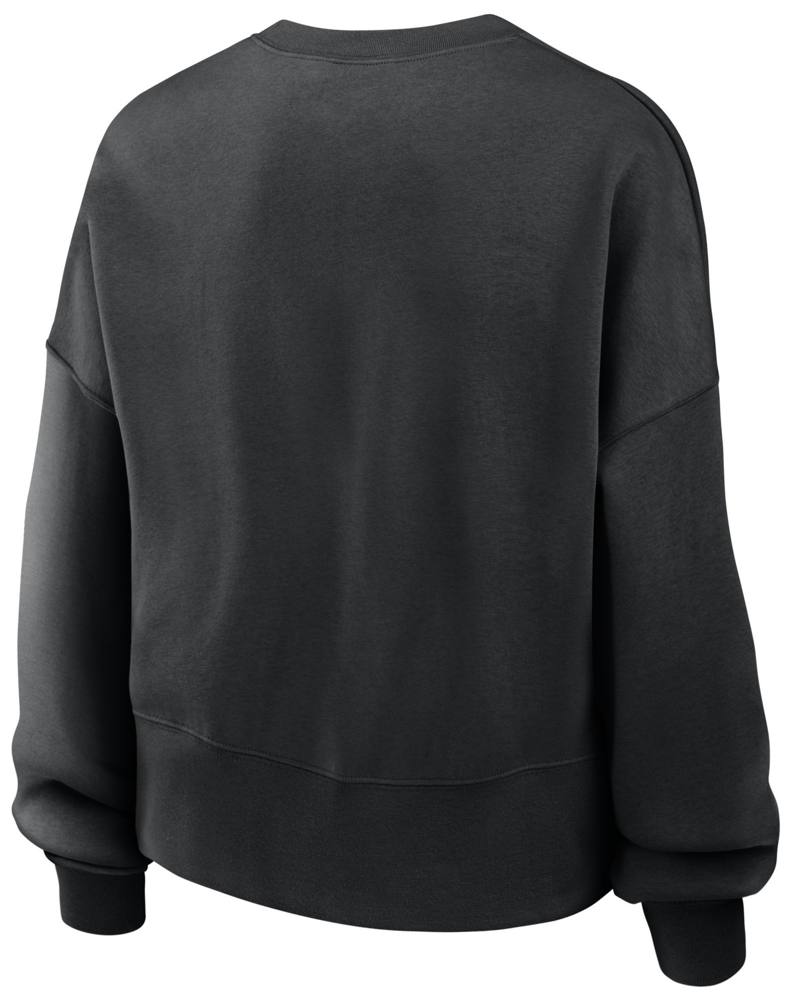 Nike Women's Iowa Hawkeyes Black Logo Oversized Crew Neck Sweatshirt product image