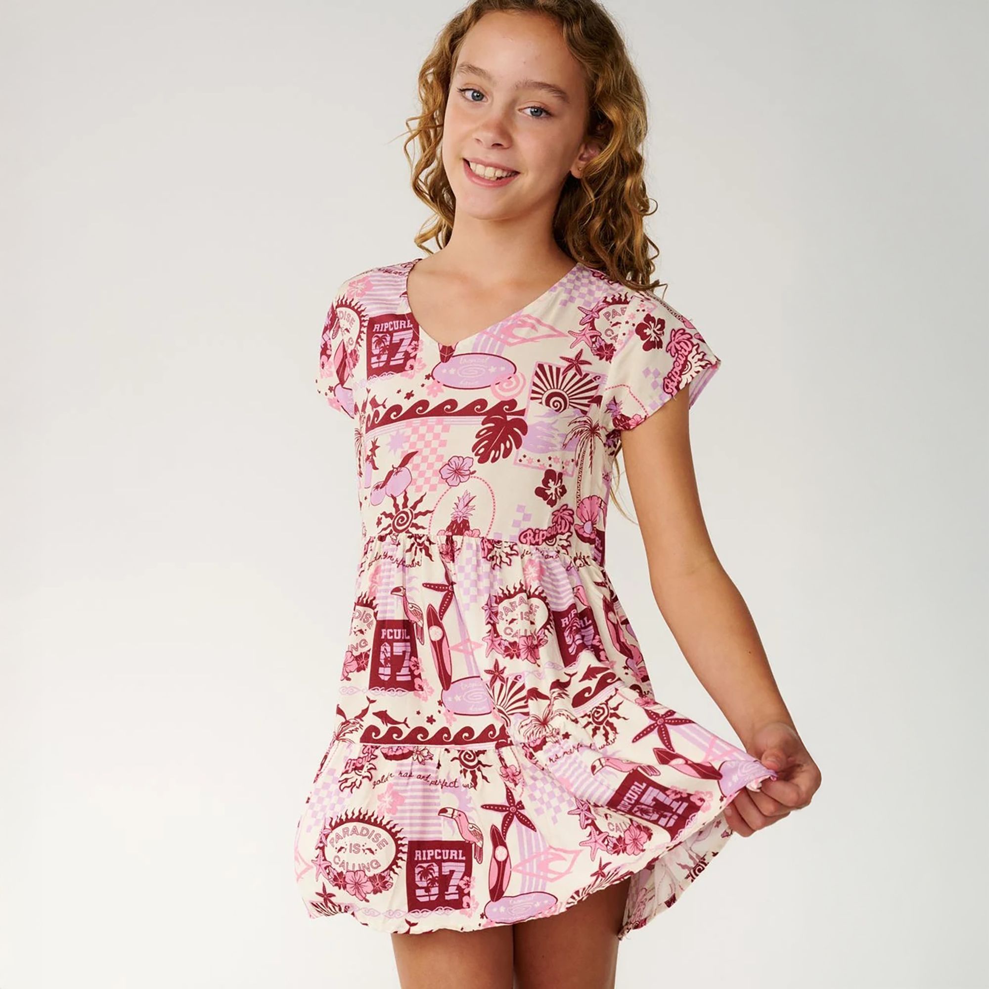 Rip Curl Girls' Costa Del Col Woven Dress product image
