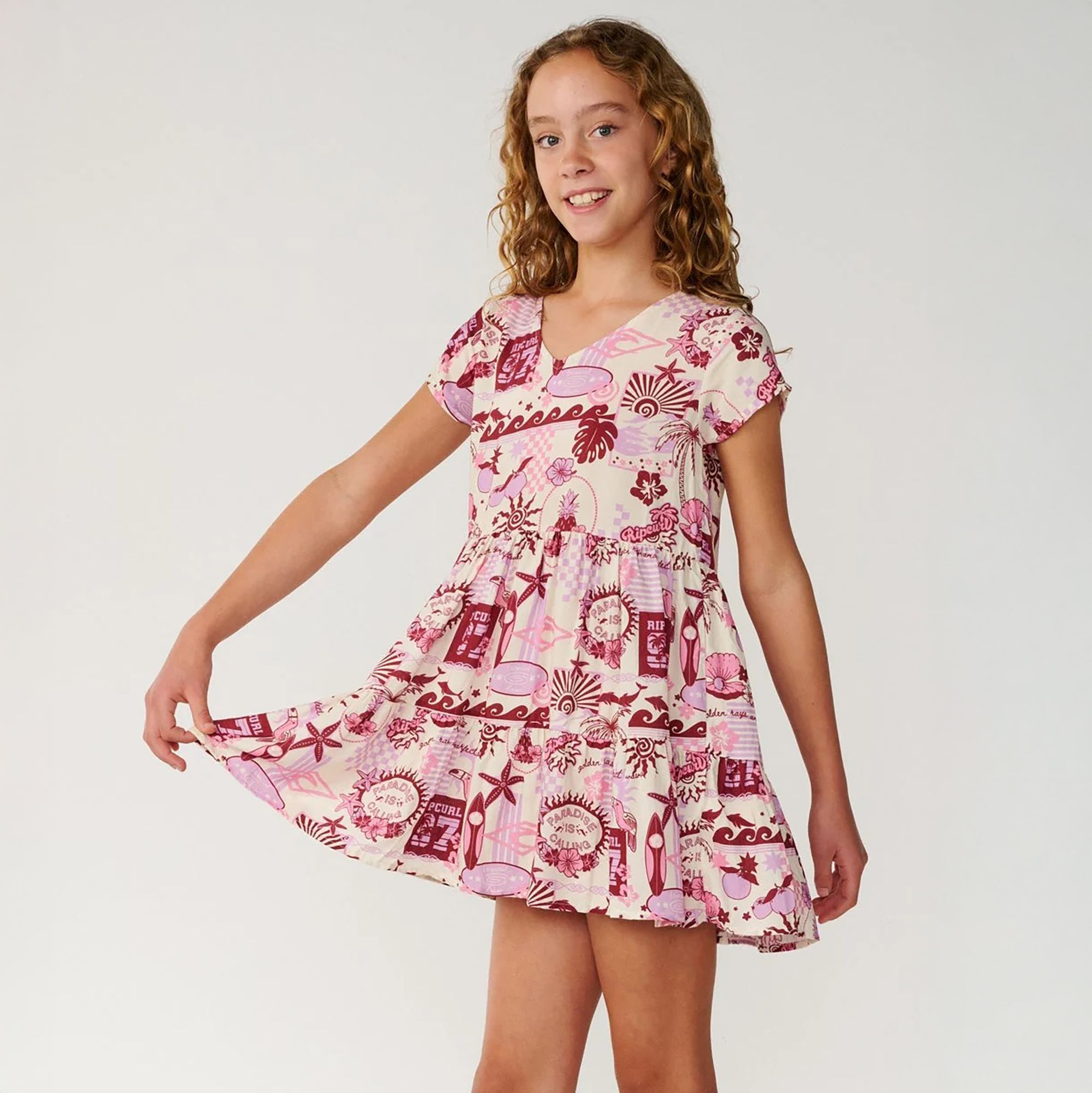 Rip Curl Girls' Costa Del Col Woven Dress product image