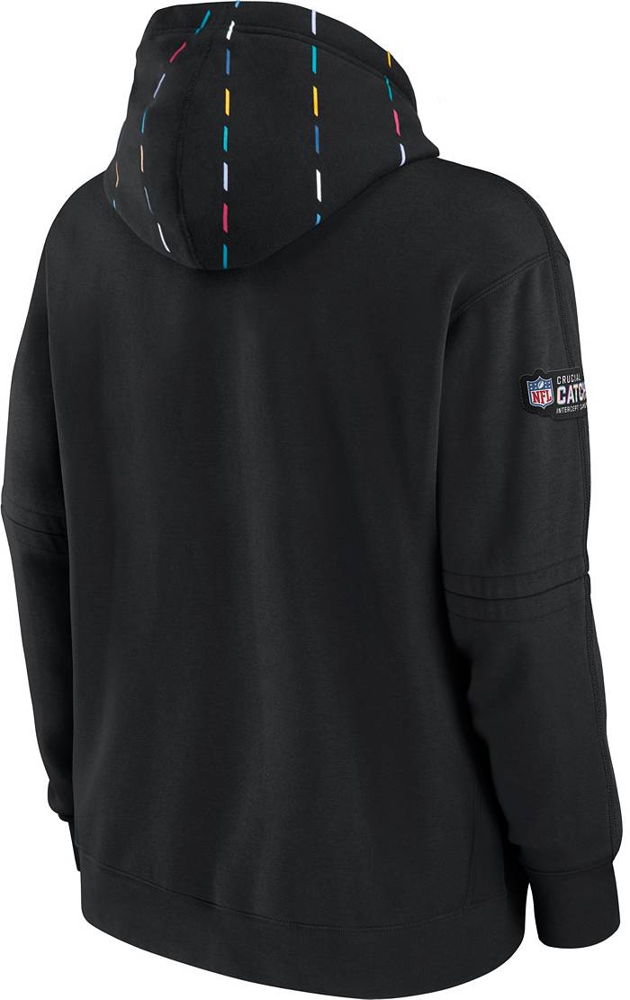 New York Giants Crucial Catch Club Men's Nike NFL Pullover Hoodie.