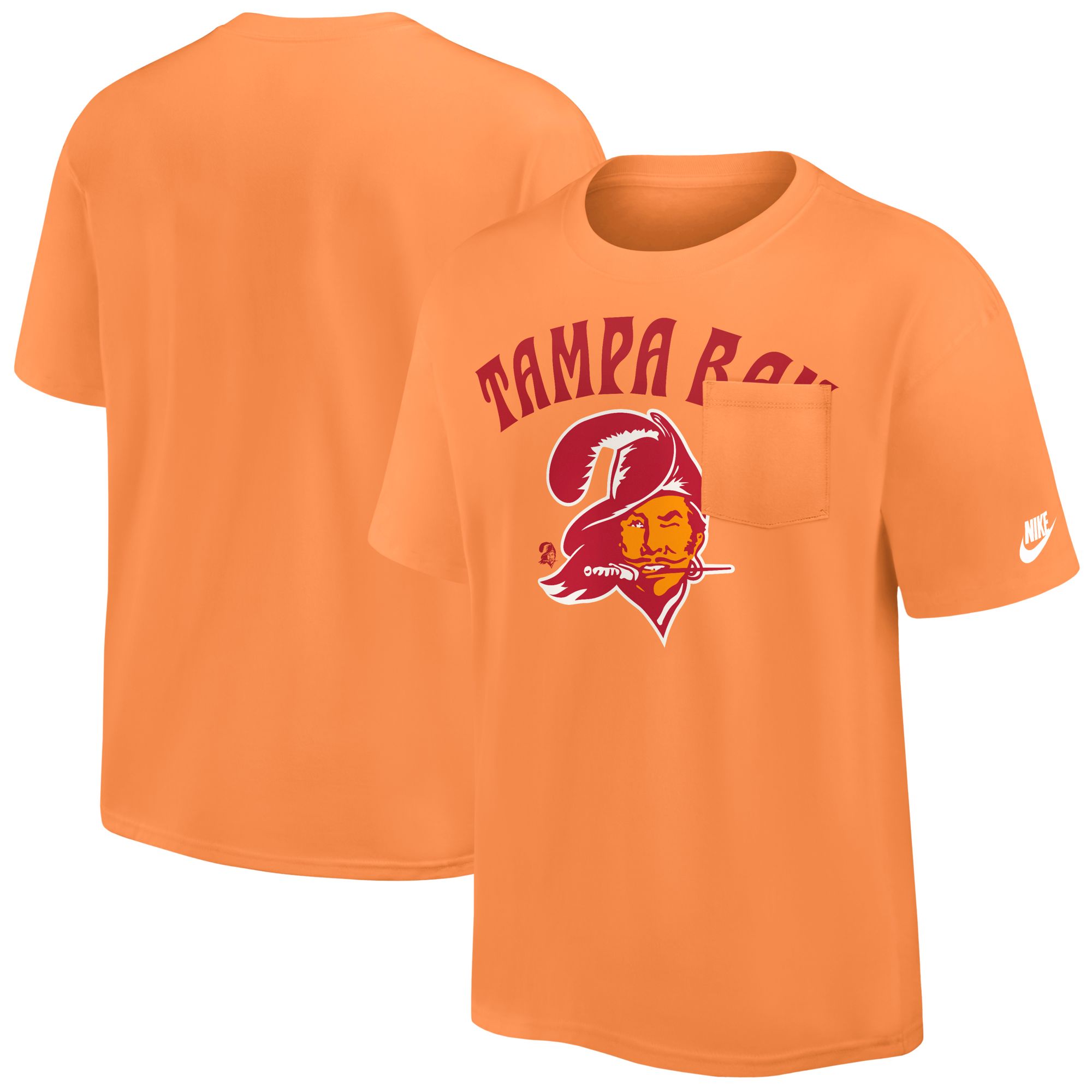 Nike Men's Tampa Bay Buccaneers Rewind 90 Pocket Sport Orange T-Shirt product image
