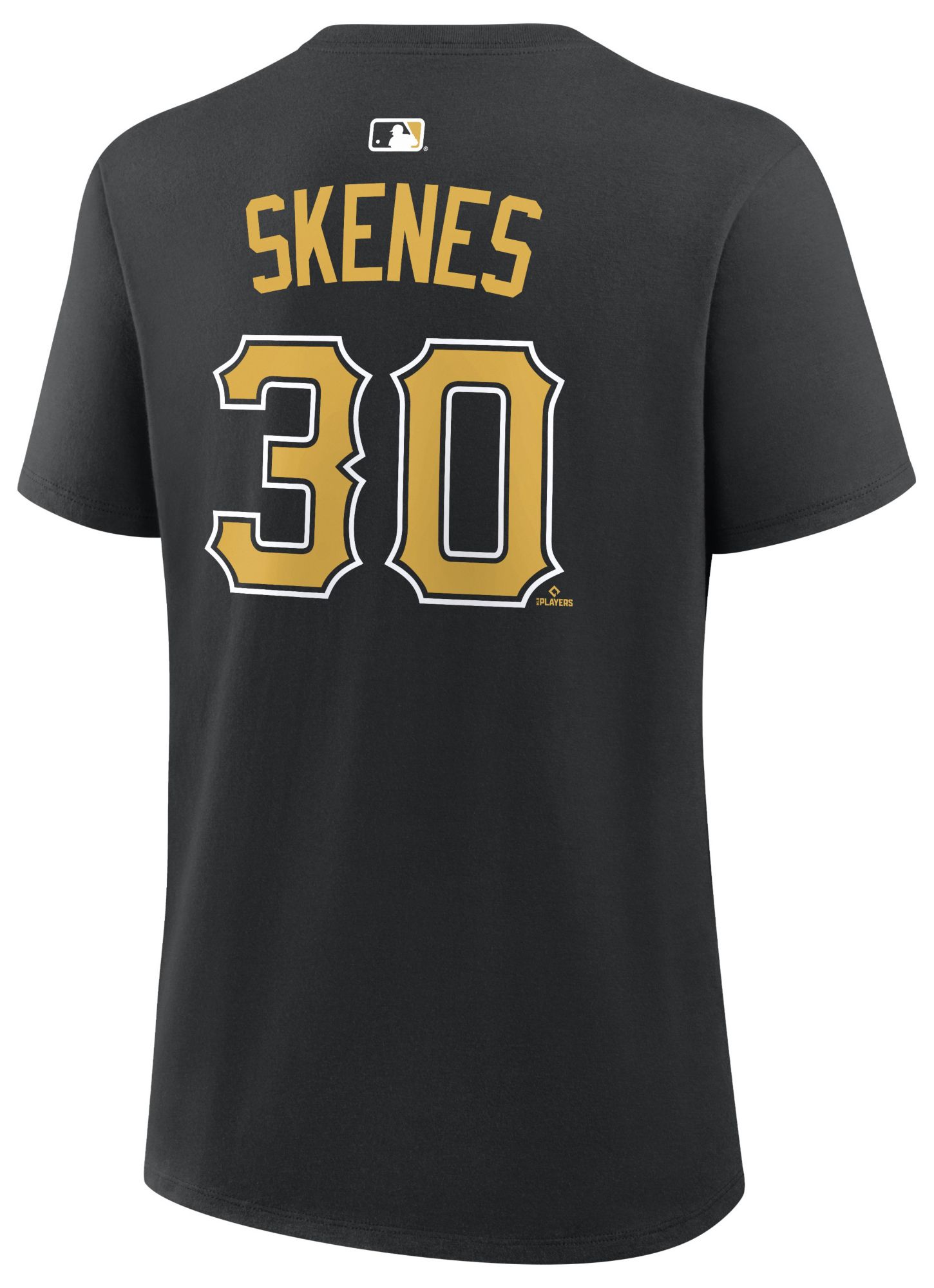 Nike Women's Pittsburgh Pirates Paul Skenes #30 Black Home T-Shirt product image