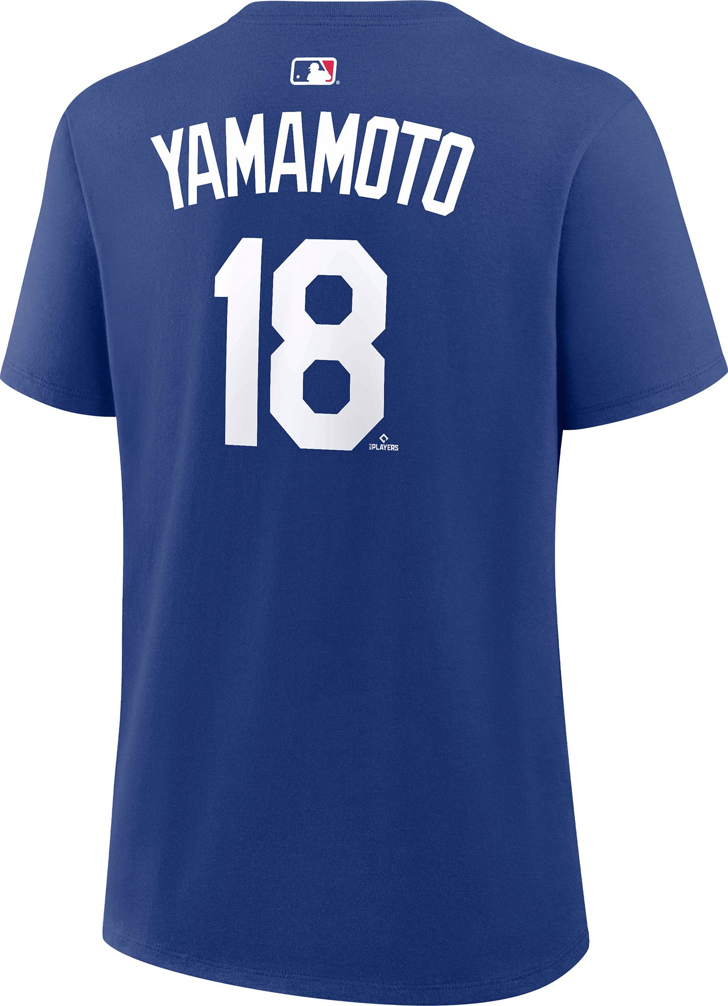 Nike Women's Los Angeles Dodgers Blue Yoshinobu Yamamoto #18 T-Shirt product image