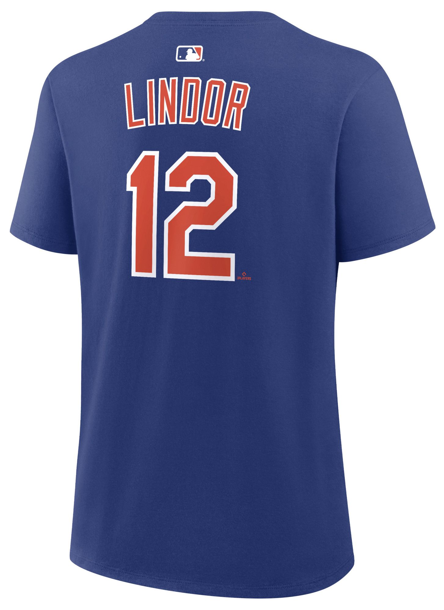 Nike Women's New York Mets Francisco Lindor #12 Blue Home T-Shirt product image