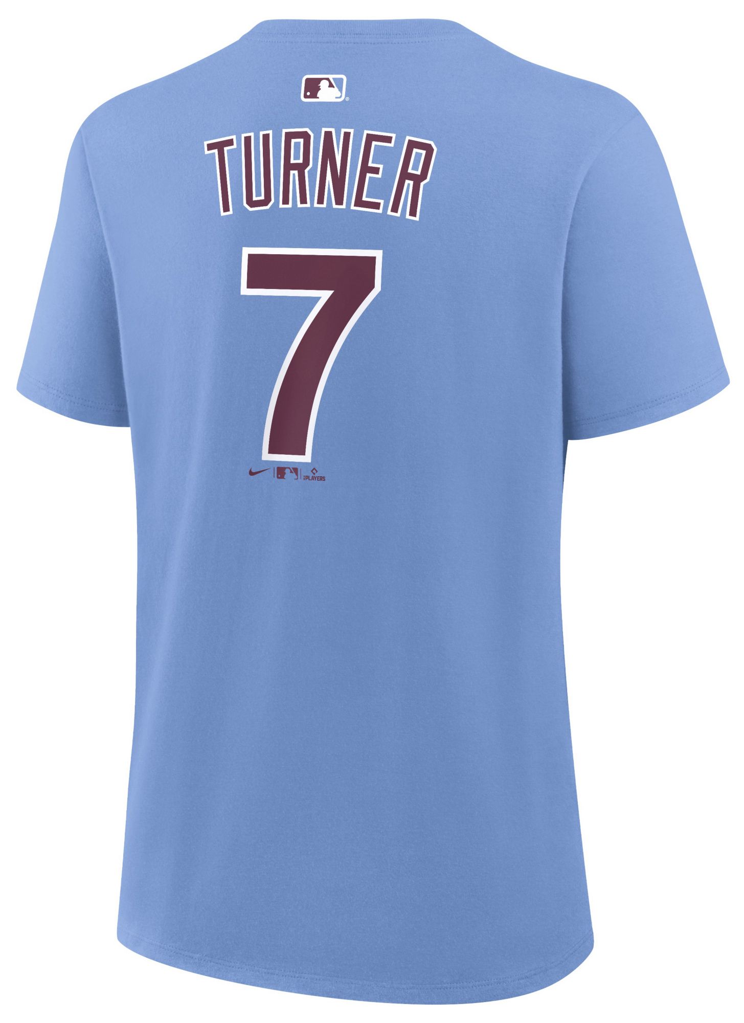 Nike Women's Philadelphia Phillies Trea Turner #7 Blue Alternate T-Shirt product image