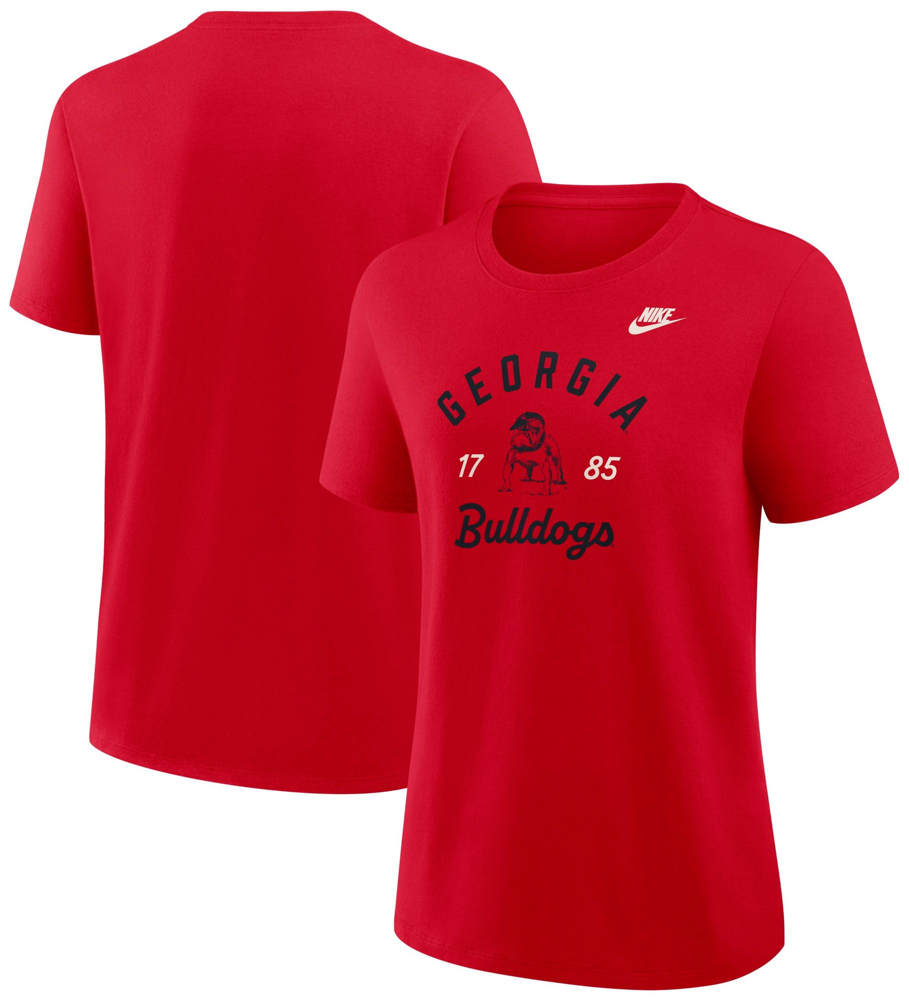 Nike Women's Georgia Bulldogs Red Legacy Sideline T-Shirt product image