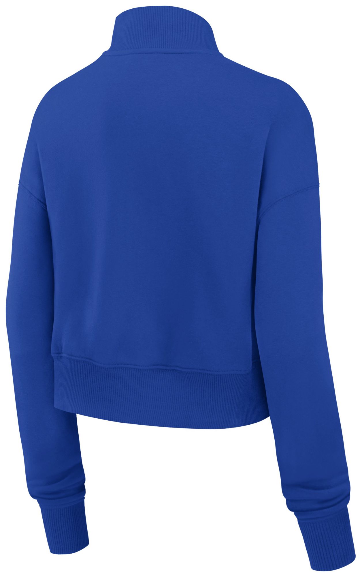 Nike Women's Duke Blue Devils Blue Cropped Quarter-Zip product image