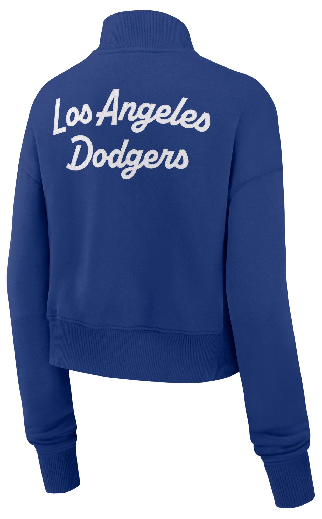 Nike Women's Los Angeles Dodgers Phoenix Blue Cropped Quarter-Zip product image