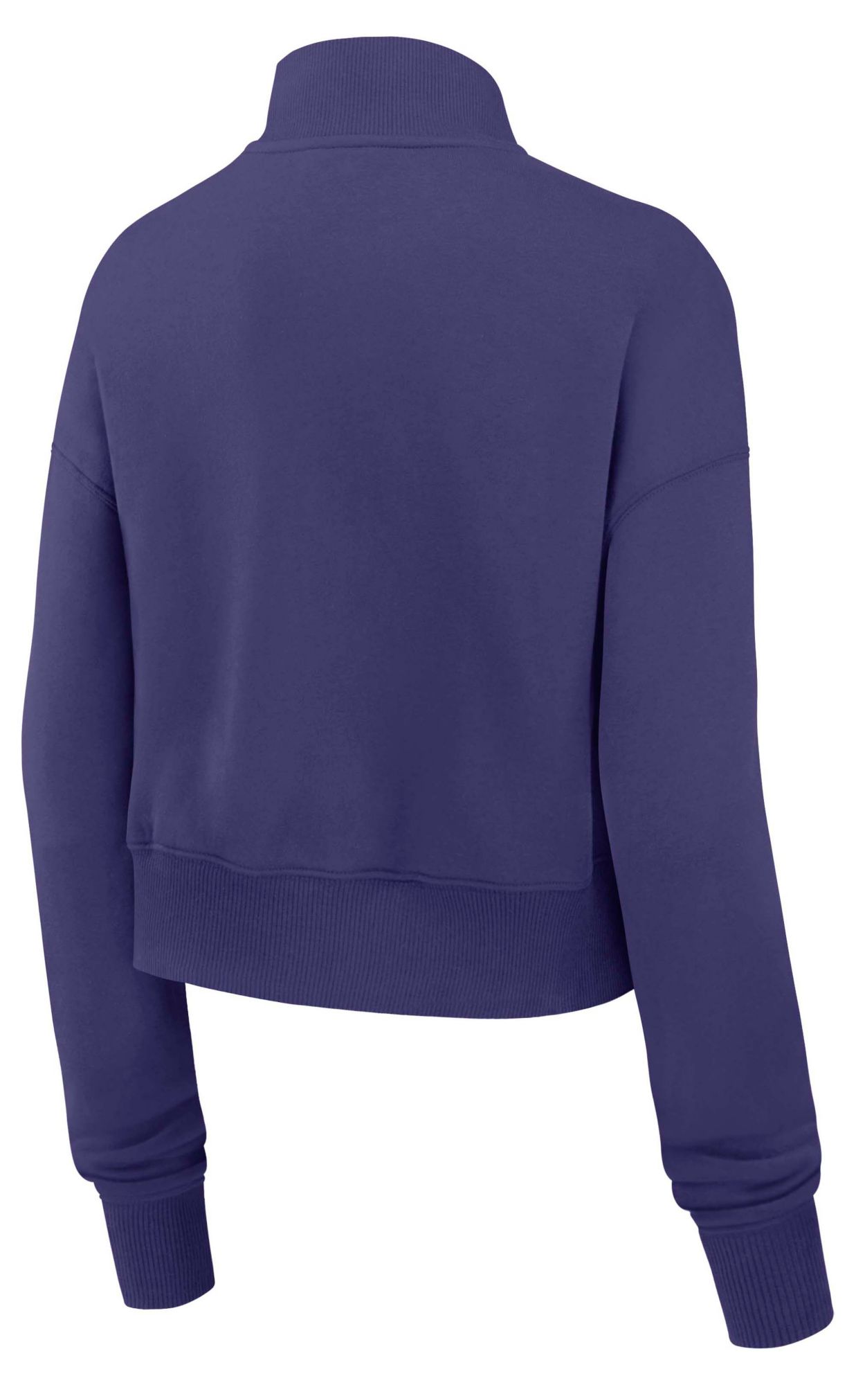Nike Women's Baltimore Ravens New Orchid Phoenix Quarter-Zip Crewneck Sweatshirt product image