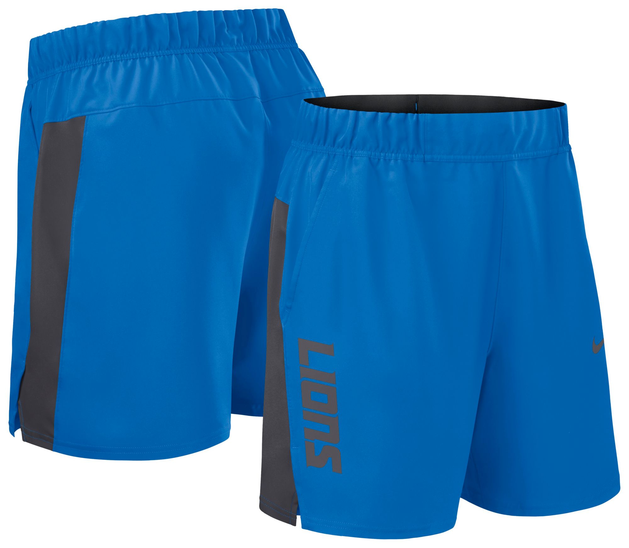 Nike Men's Detroit Lions Blue Victory Shorts product image