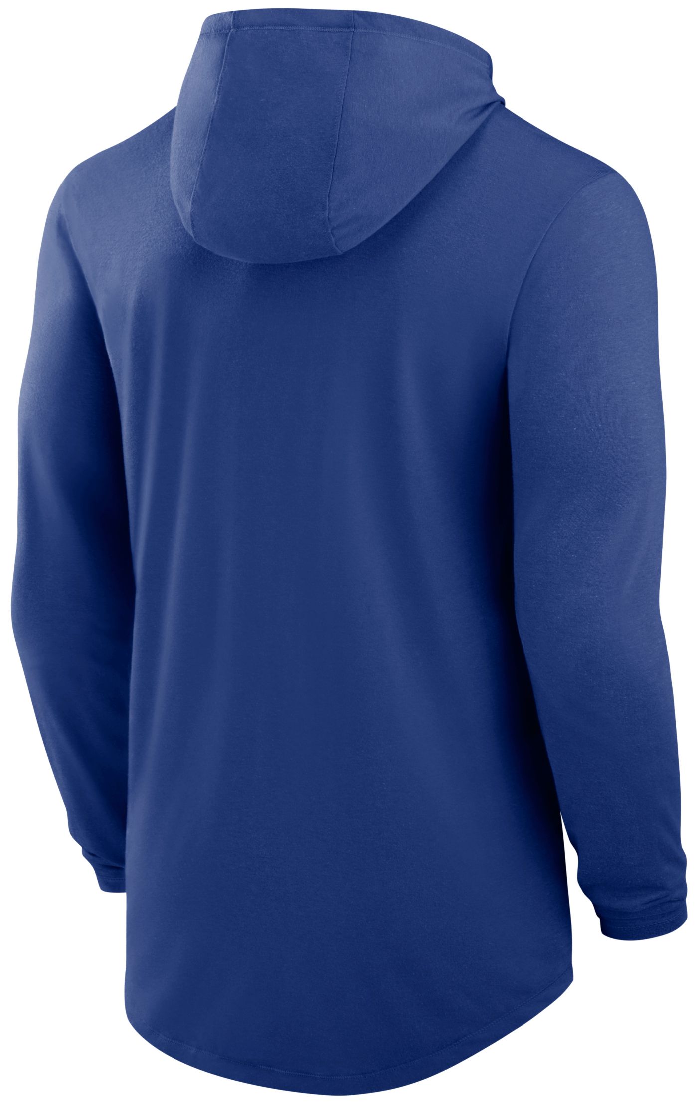 Nike Men's New York Giants Rush Blue Hooded Long Sleeve T-Shirt | Dick ...