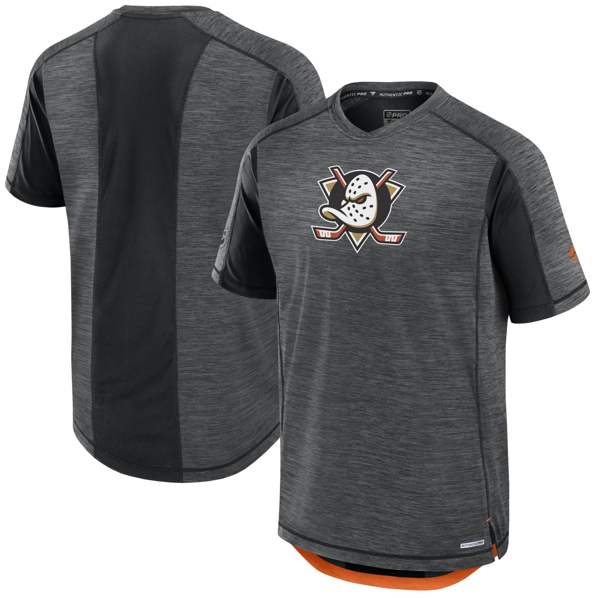 NHL Adult Anaheim Ducks 2024 Authentic Pro Performance Black T-Shirt product image