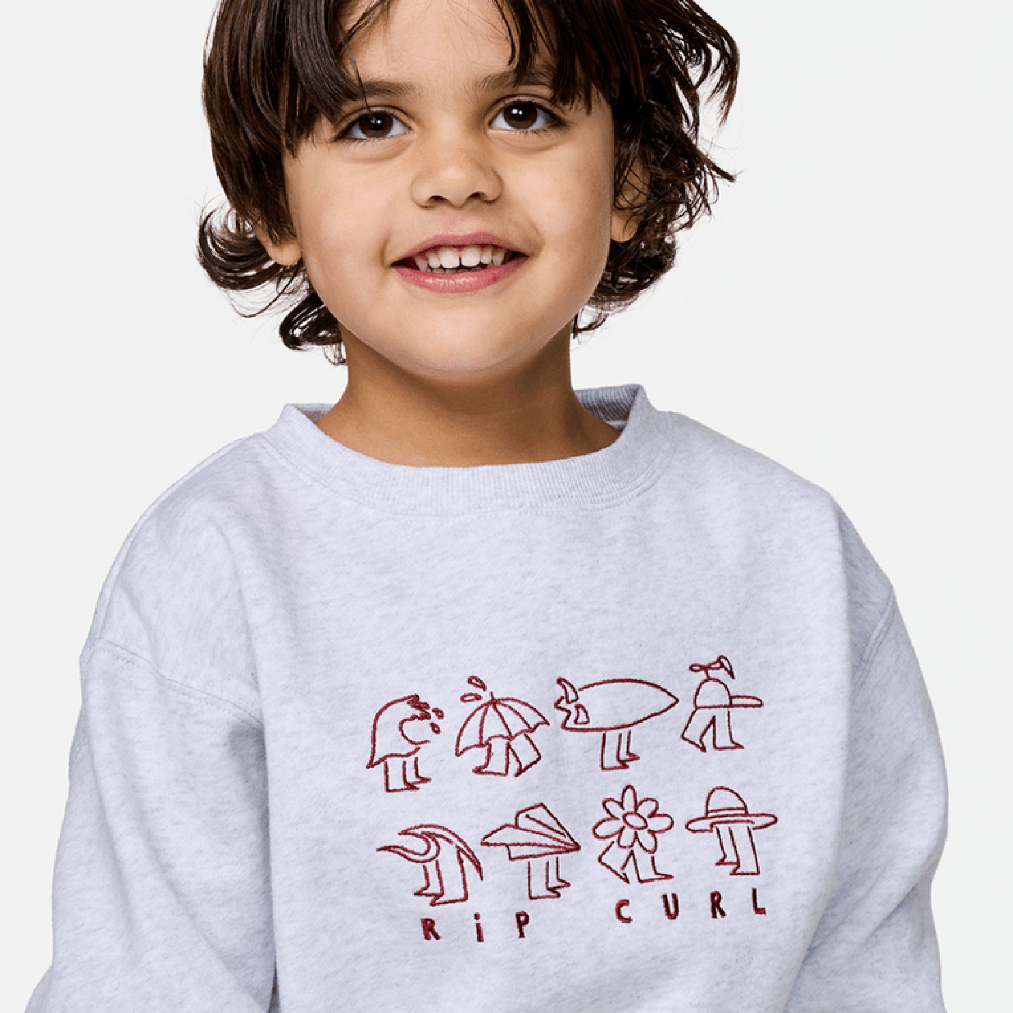 Rip Curl Little Boys' Surf Check Crew product image