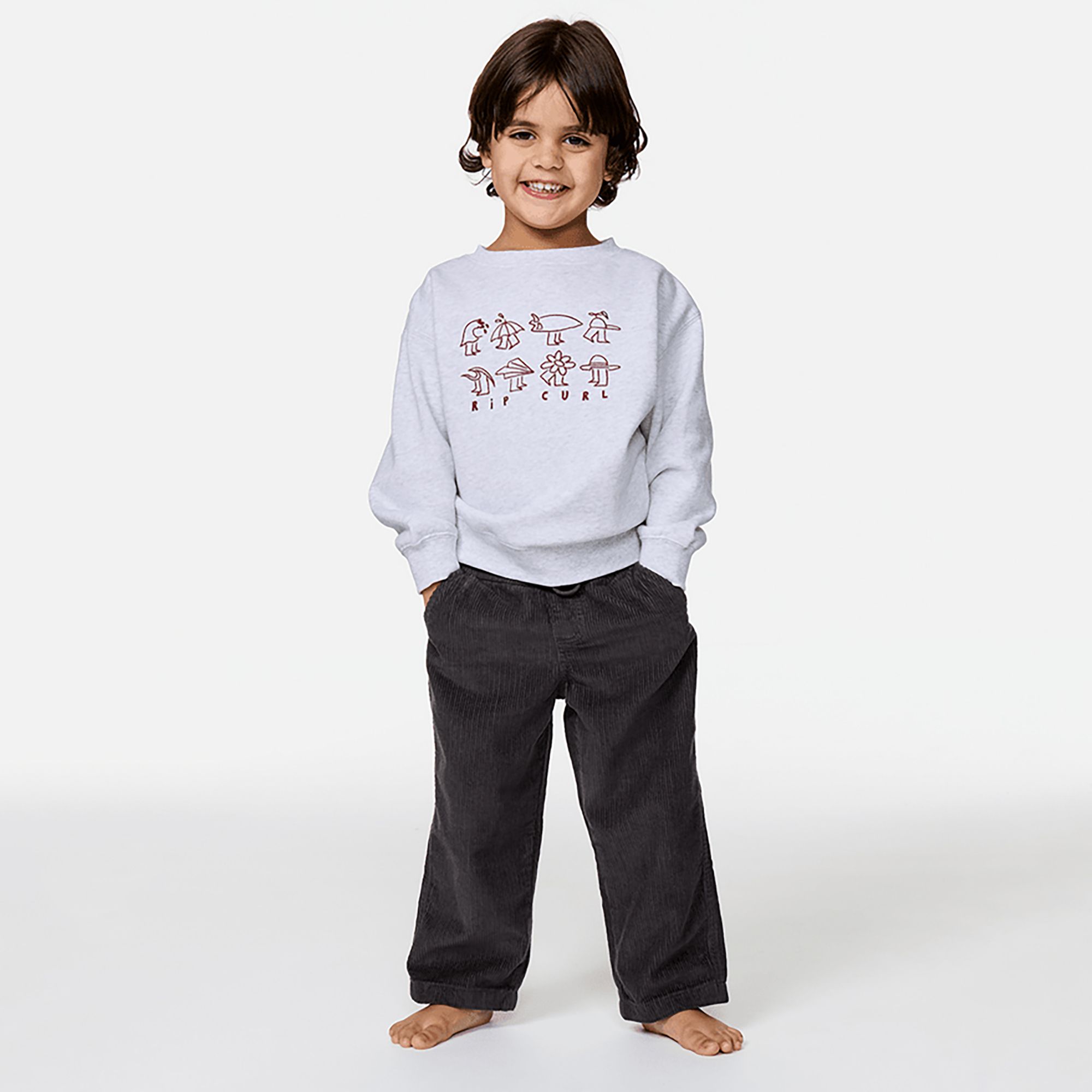 Rip Curl Little Boys' Surf Check Crew product image
