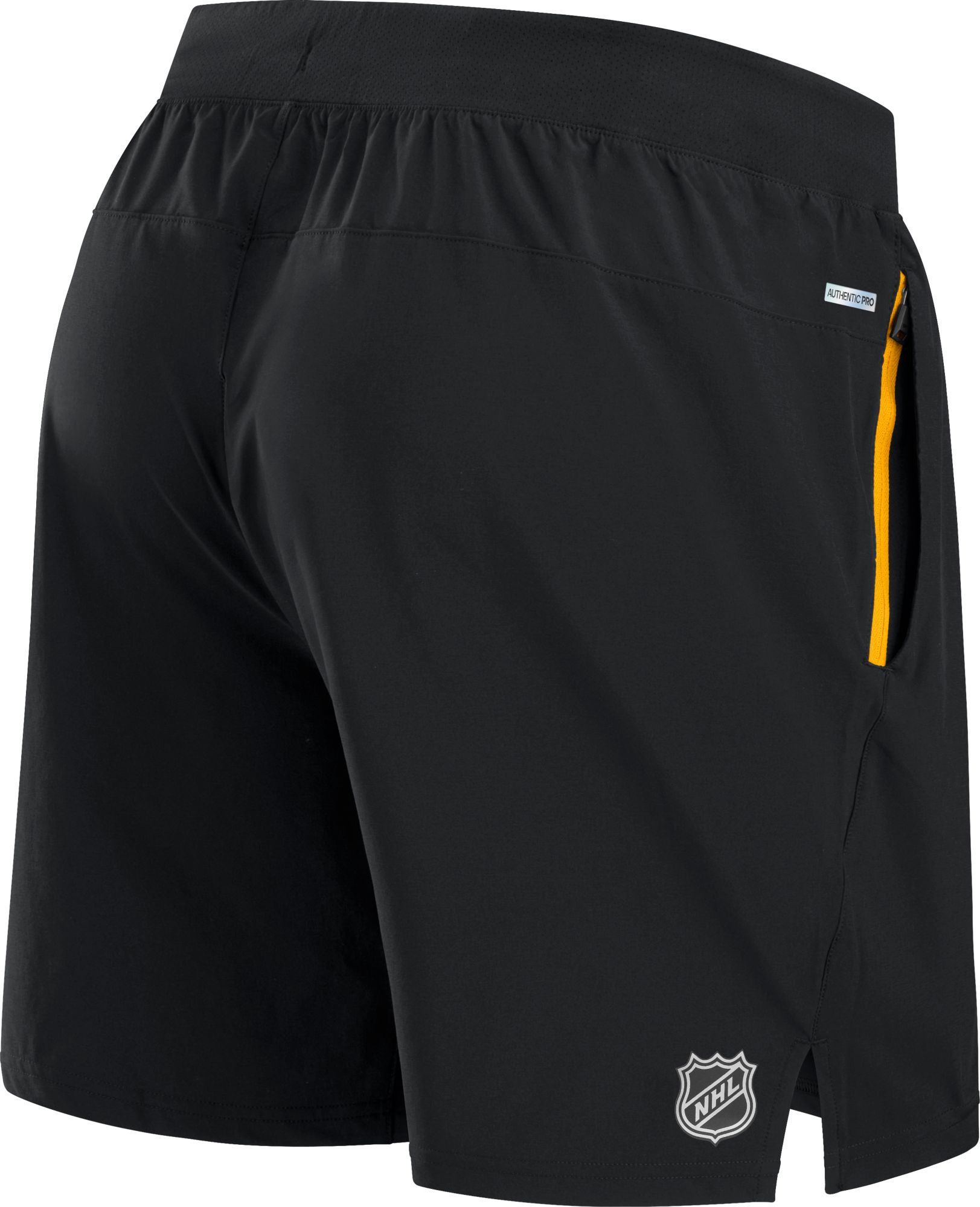 NHL Men's Pittsburgh Penguins Authentic Pro Rink Black Performance Shorts product image