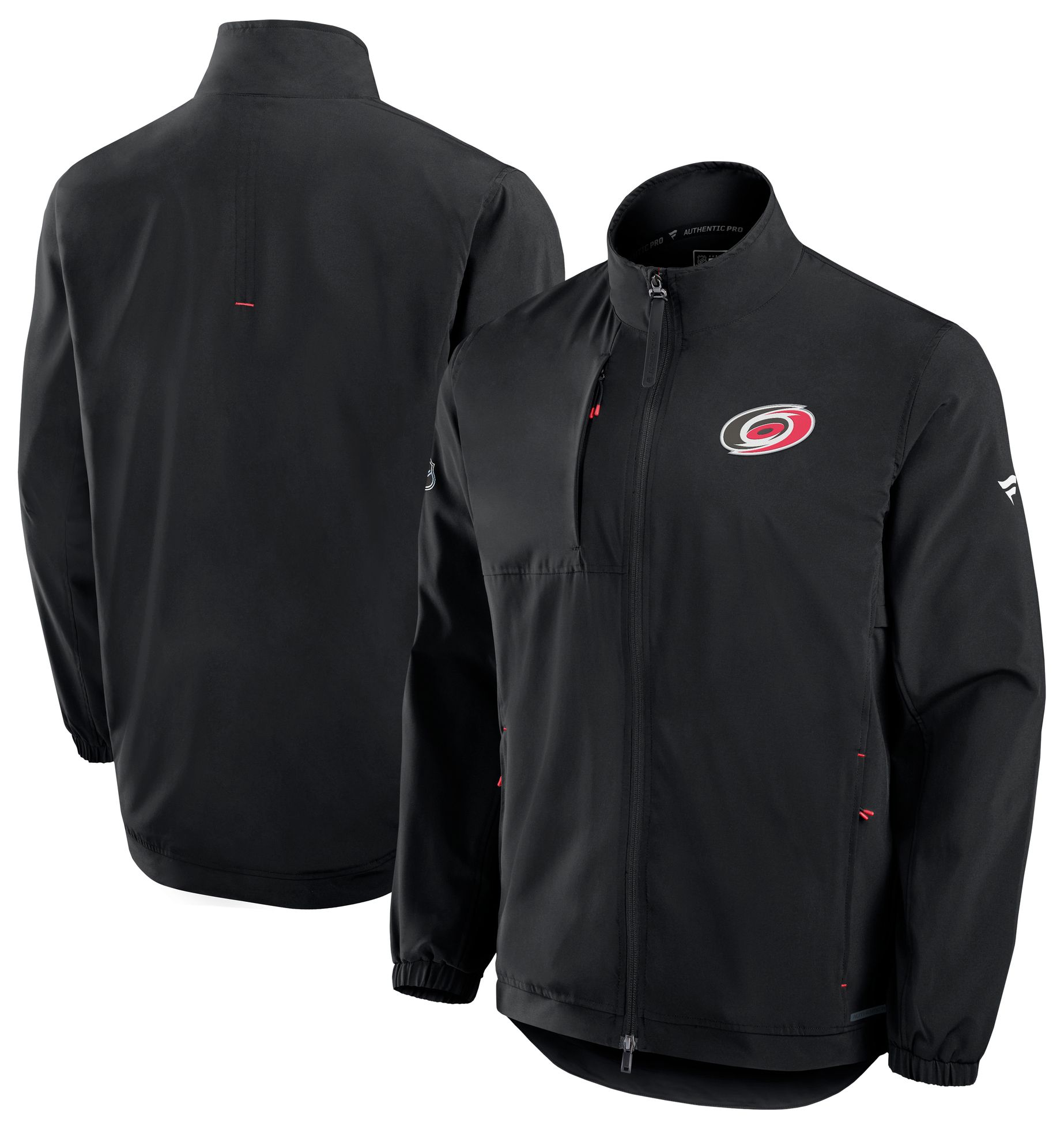 NHL Men's Carolina Hurricanes Black Coach Jacket product image