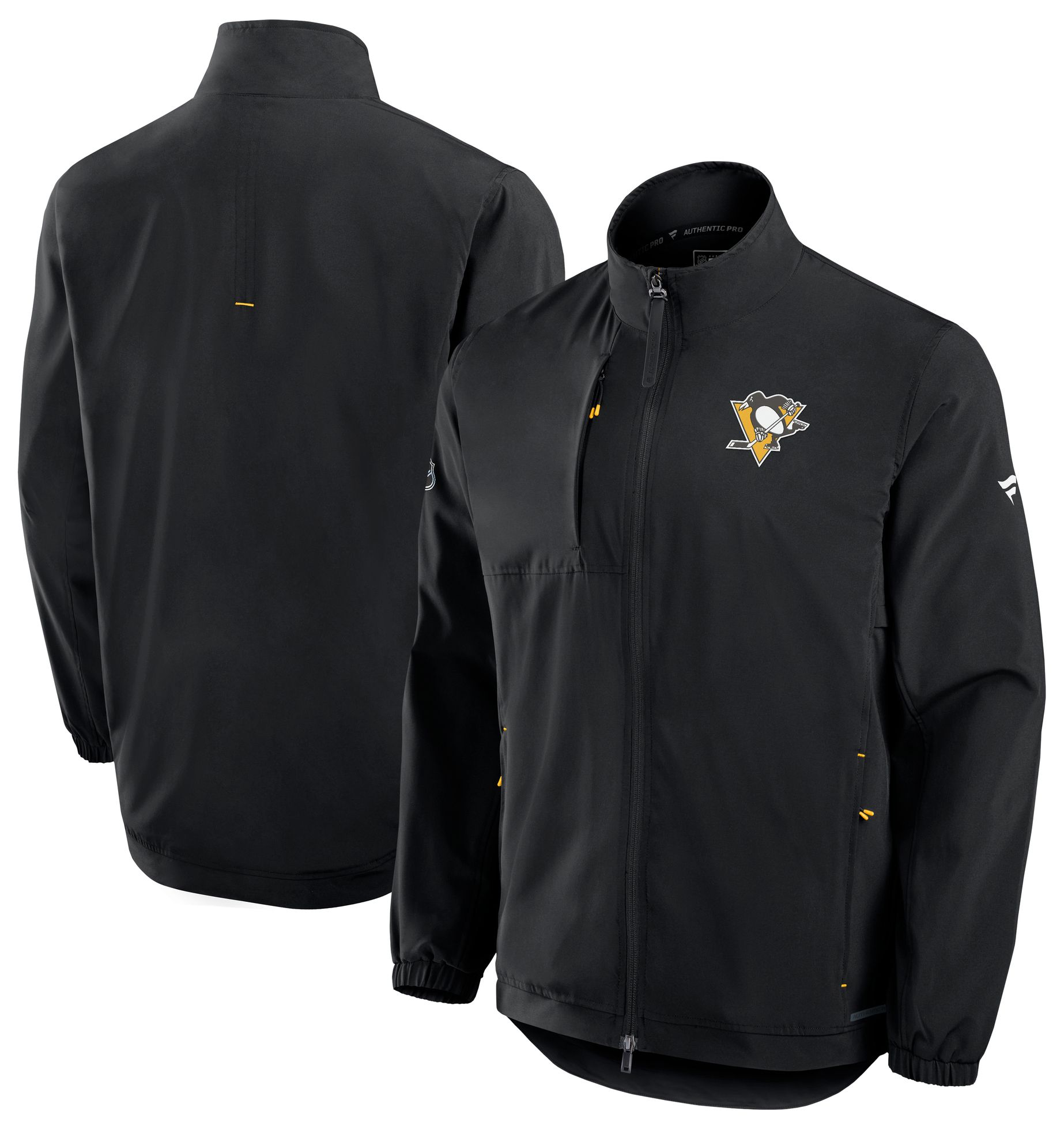 NHL Men's Pittsburgh Penguins Black Coach Jacket product image