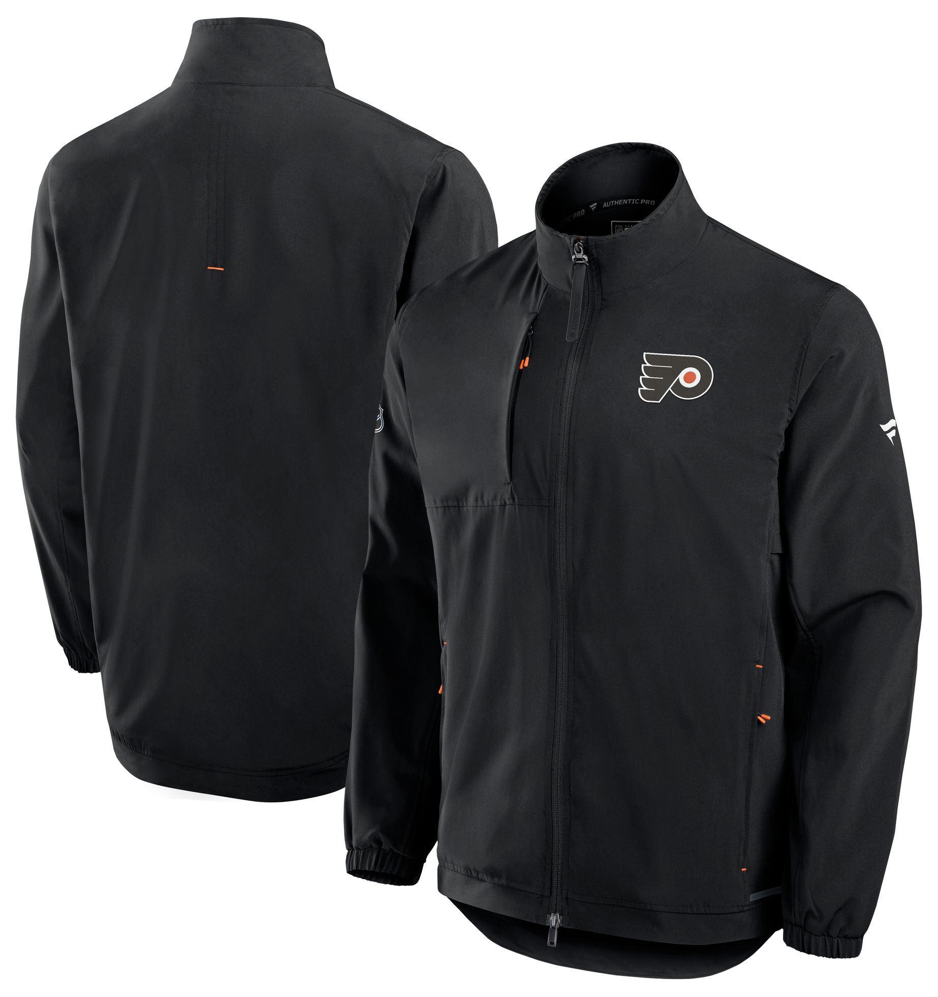 NHL Men's Philadelphia Flyers Black Coach Jacket product image