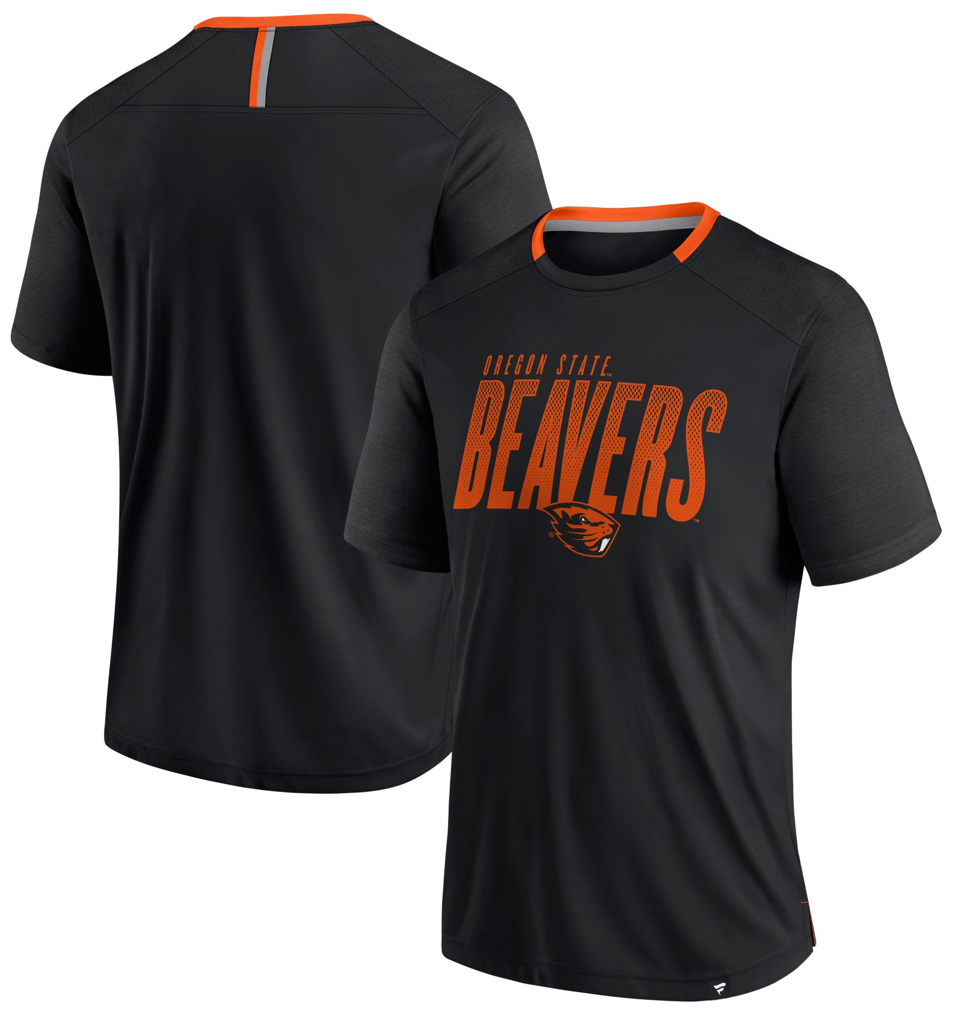 NCAA Men's Oregon State Beavers Black Defender T-Shirt product image
