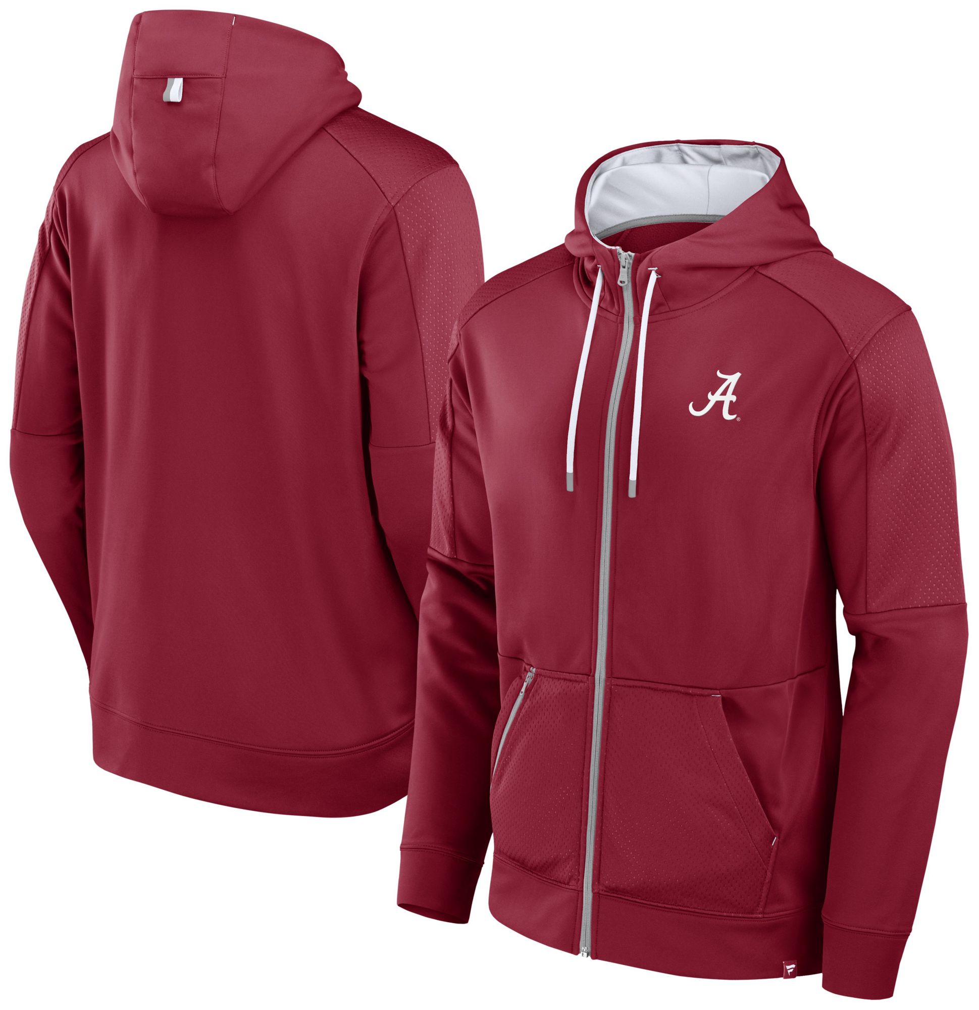 NCAA Men's Alabama Crimson Tide Crimson Defender Full-Zip Hoodie product image