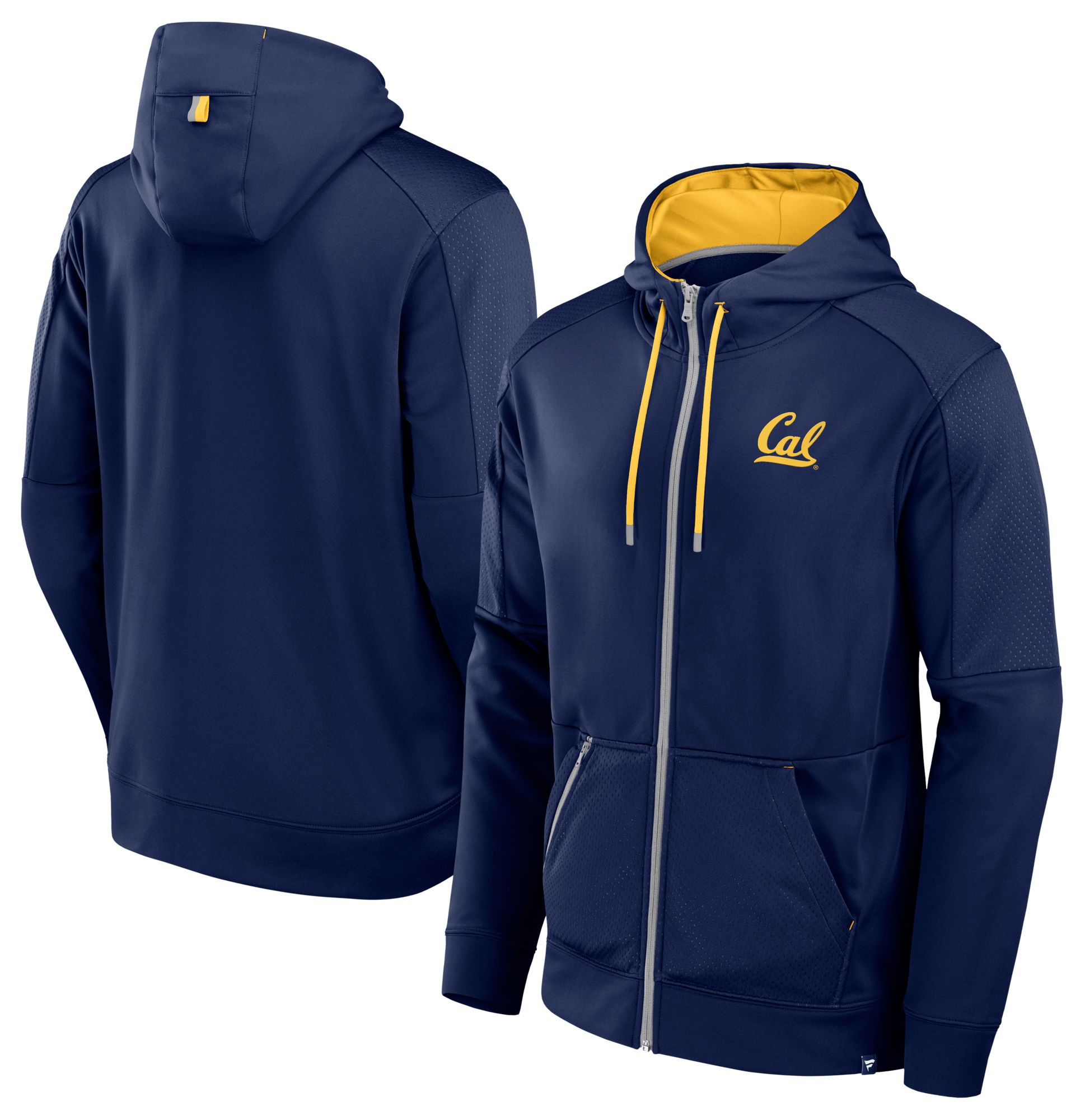 NCAA Men's Cal Golden Bears Navy Defender Full-Zip Hoodie product image