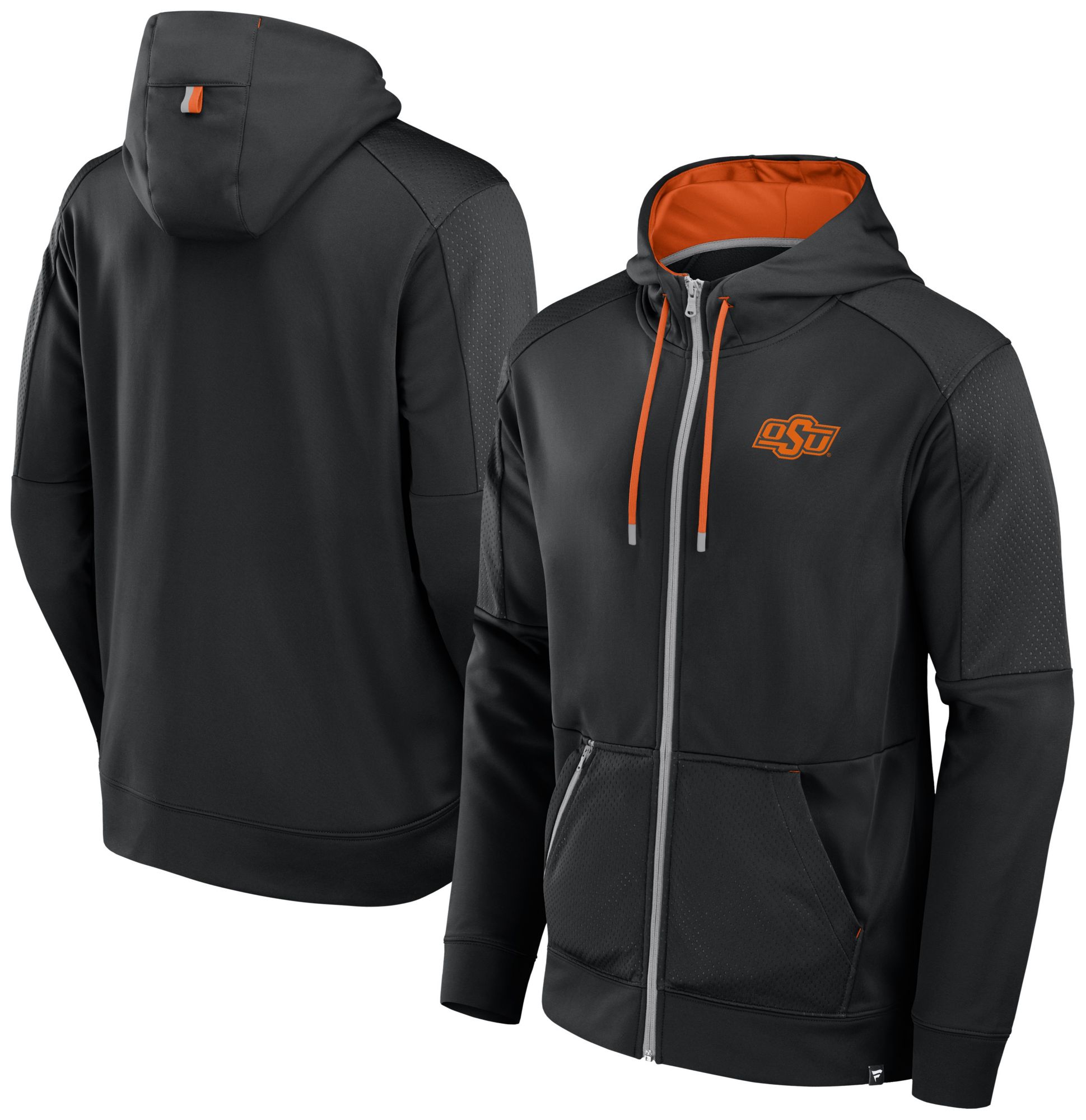 NCAA Men's Oklahoma State Cowboys Black Defender Full-Zip Hoodie product image