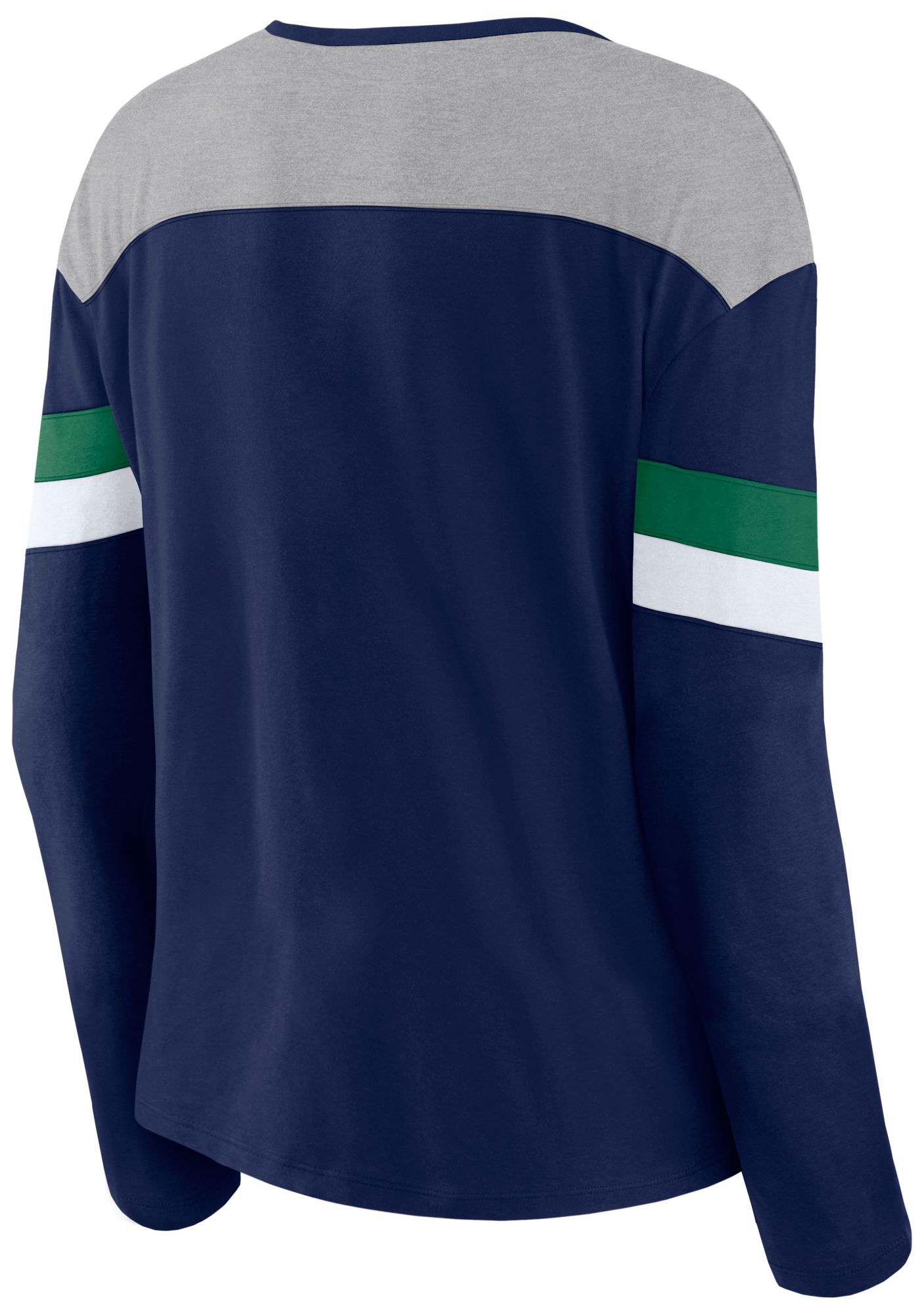 NCAA Women's Notre Dame Fighting Irish Navy Delay Sprint Long Sleeve T-Shirt product image