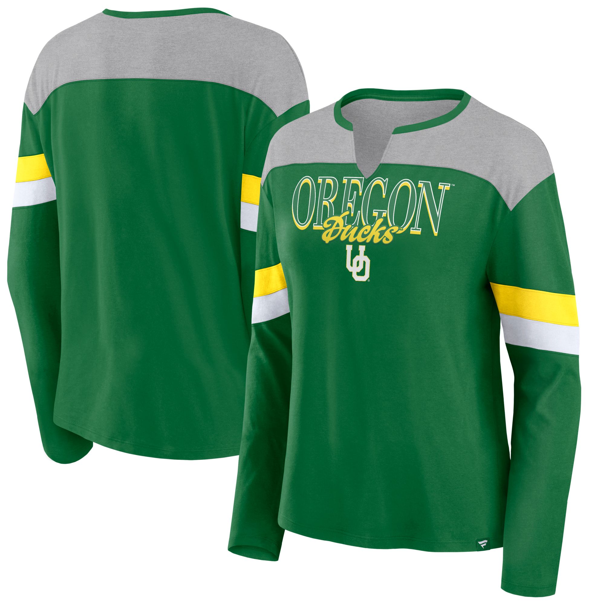 NCAA Women's Oregon Ducks Green Delay Sprint Long Sleeve T-Shirt product image