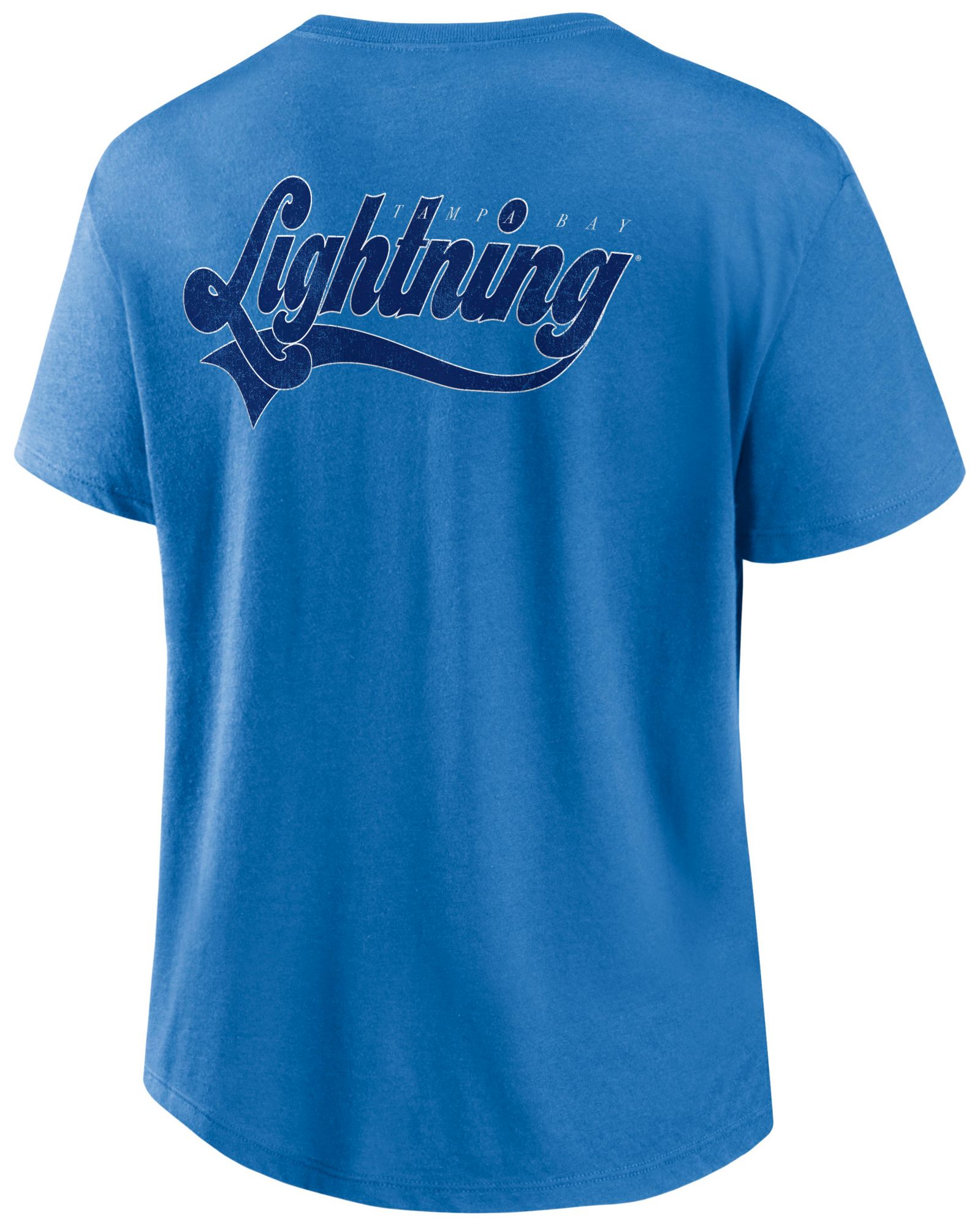 NHL Women's Tampa Bay Lightning 2024-2025 Vintage Spirited Blue T-Shirt product image