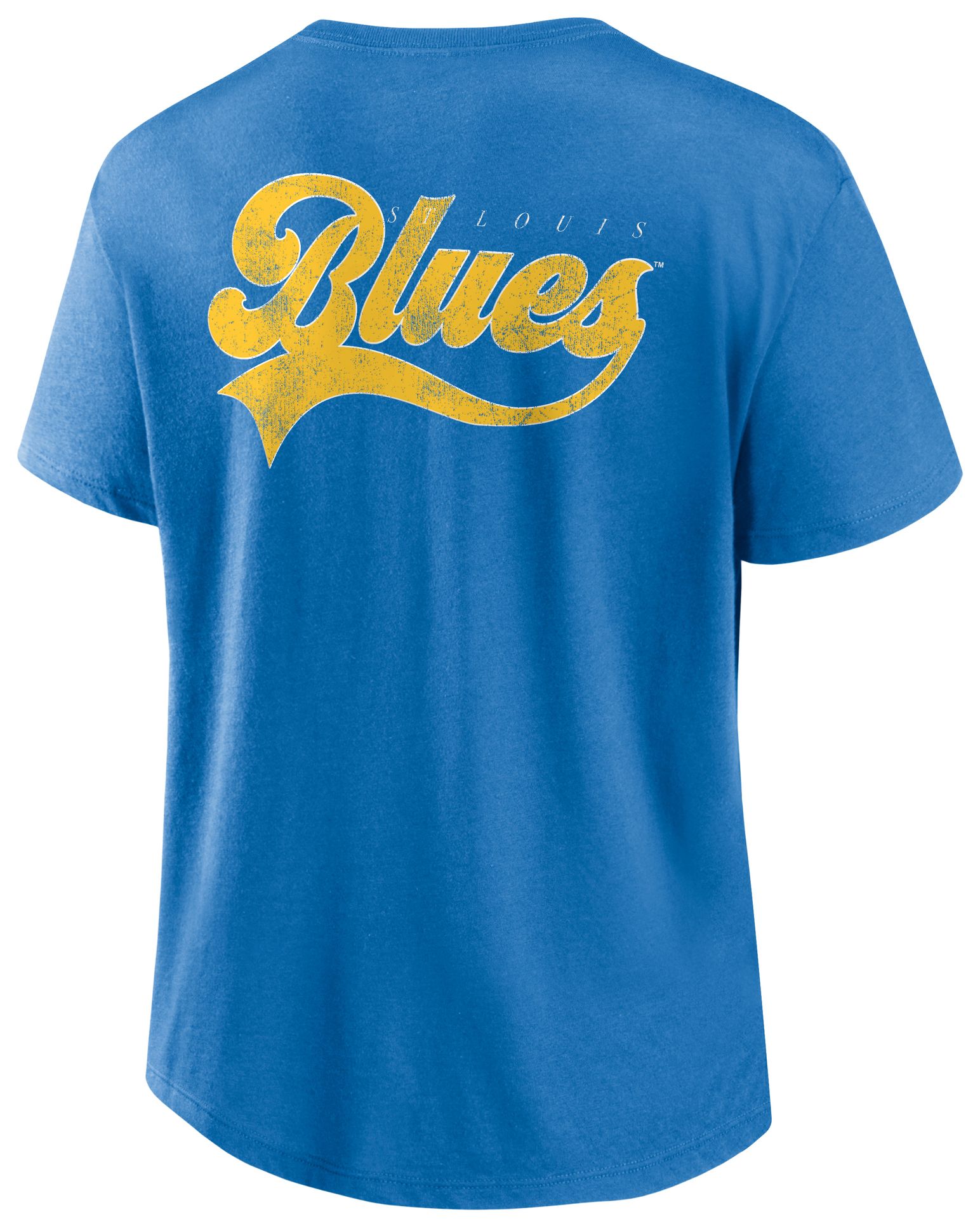 NHL Women's St. Louis Blues 2024-2025 Vintage Spirited Blue T-Shirt product image