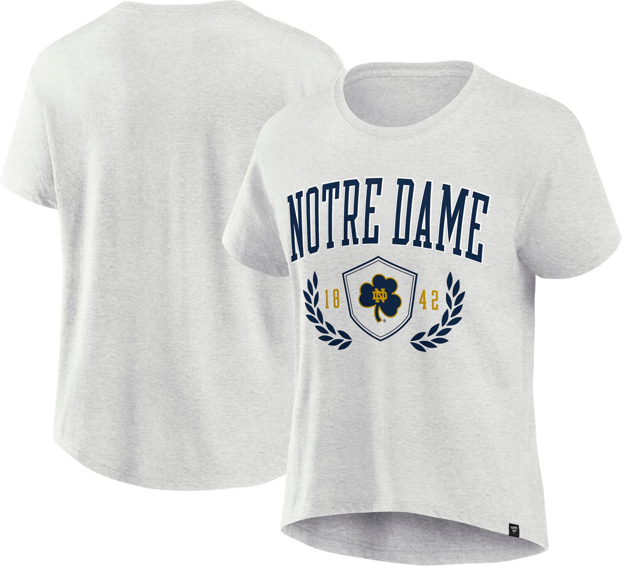 NCAA Women's Notre Dame Fighting Irish Grey Quintessential T-Shirt product image