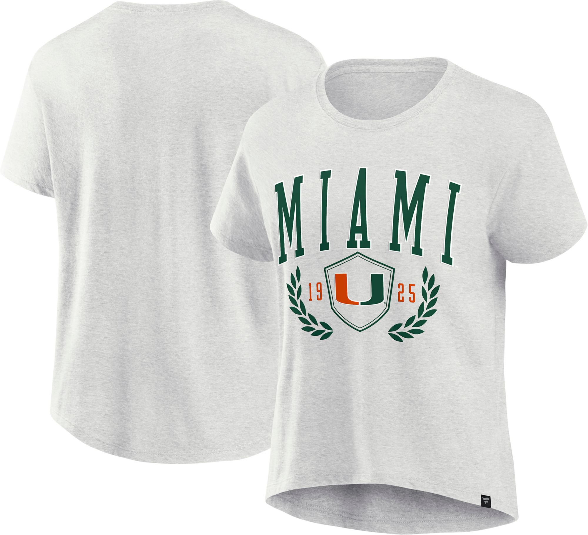 NCAA Women's Miami Hurricanes Grey Quintessential T-Shirt product image