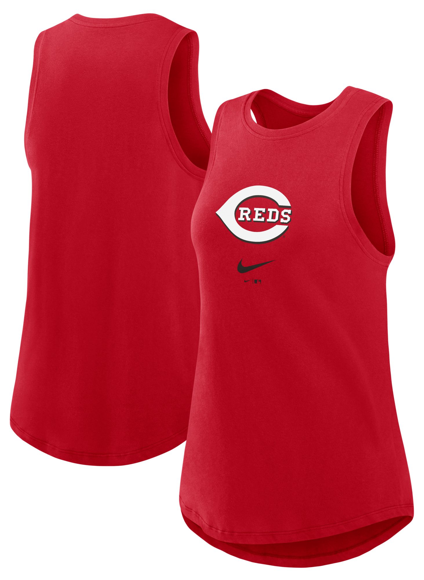 Nike Women's Cincinnati Reds Red High Neck Tank Top product image