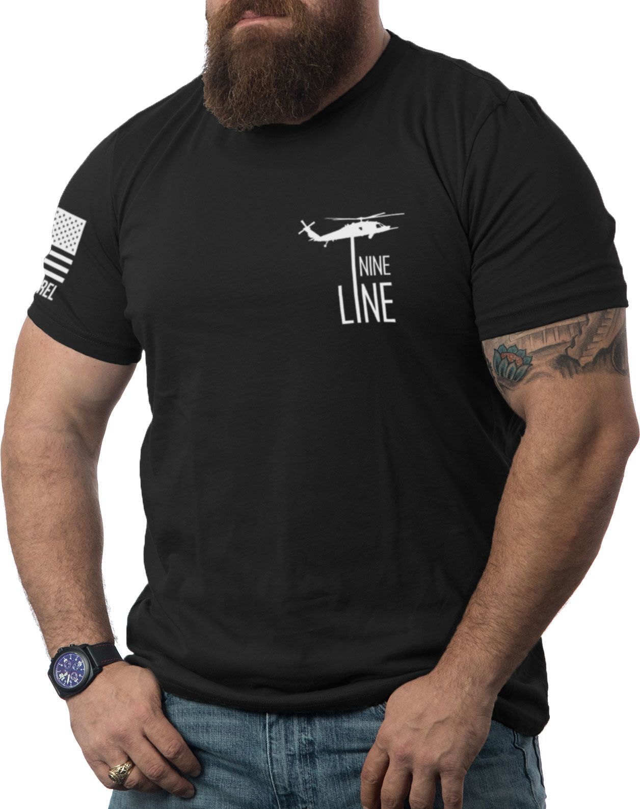 thin blue line under armour shirt