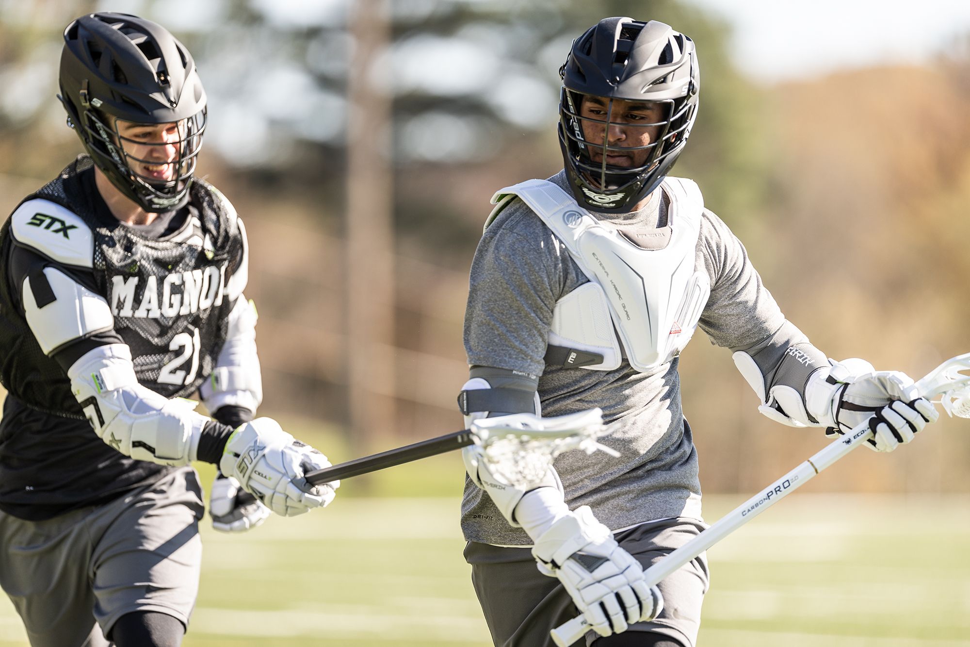 STX Men's Cell V Lacrosse Arm Guards product image