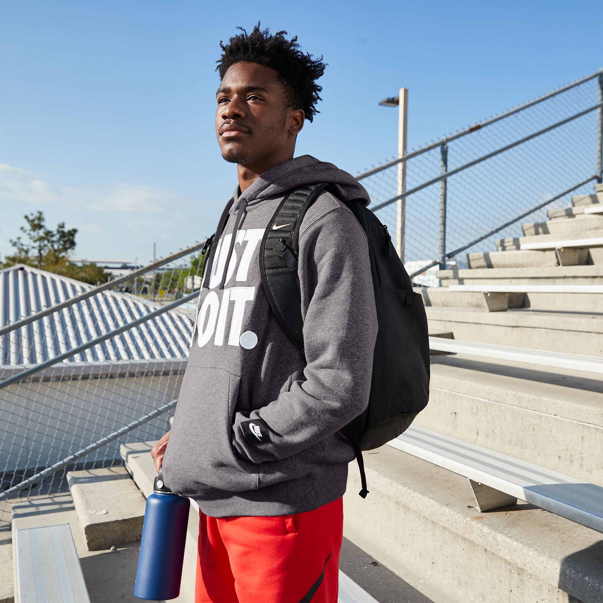 Nike Men's Sportswear Just Do It Fleece Pullover Hoodie product image