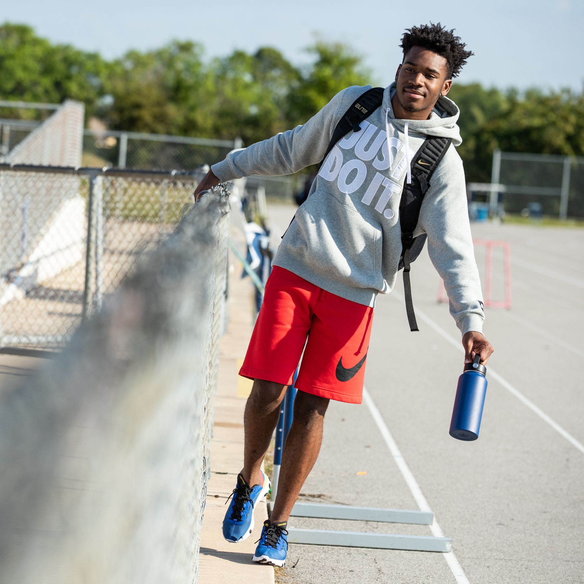 Nike Men's Sportswear Just Do It Fleece Pullover Hoodie product image