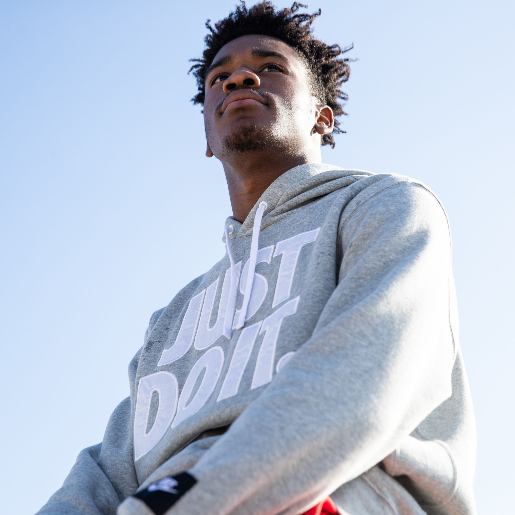 Nike Men's Sportswear Just Do It Fleece Pullover Hoodie product image