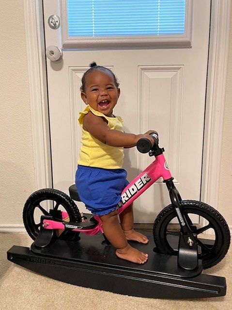 STRIDER Sport 2-in-1 12" Balance Bike and Rocking Base product image