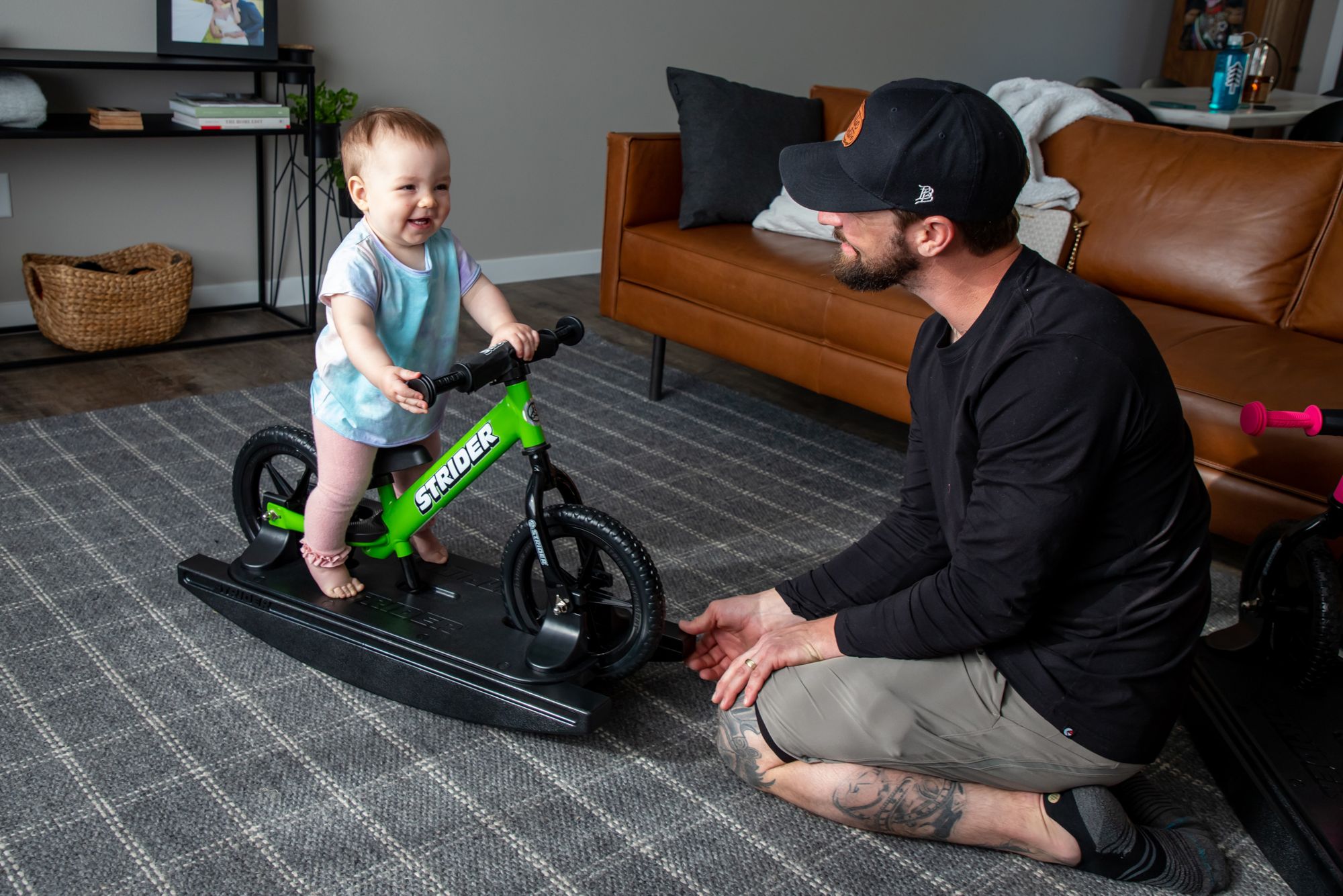 STRIDER Sport 2-in-1 12" Balance Bike and Rocking Base product image