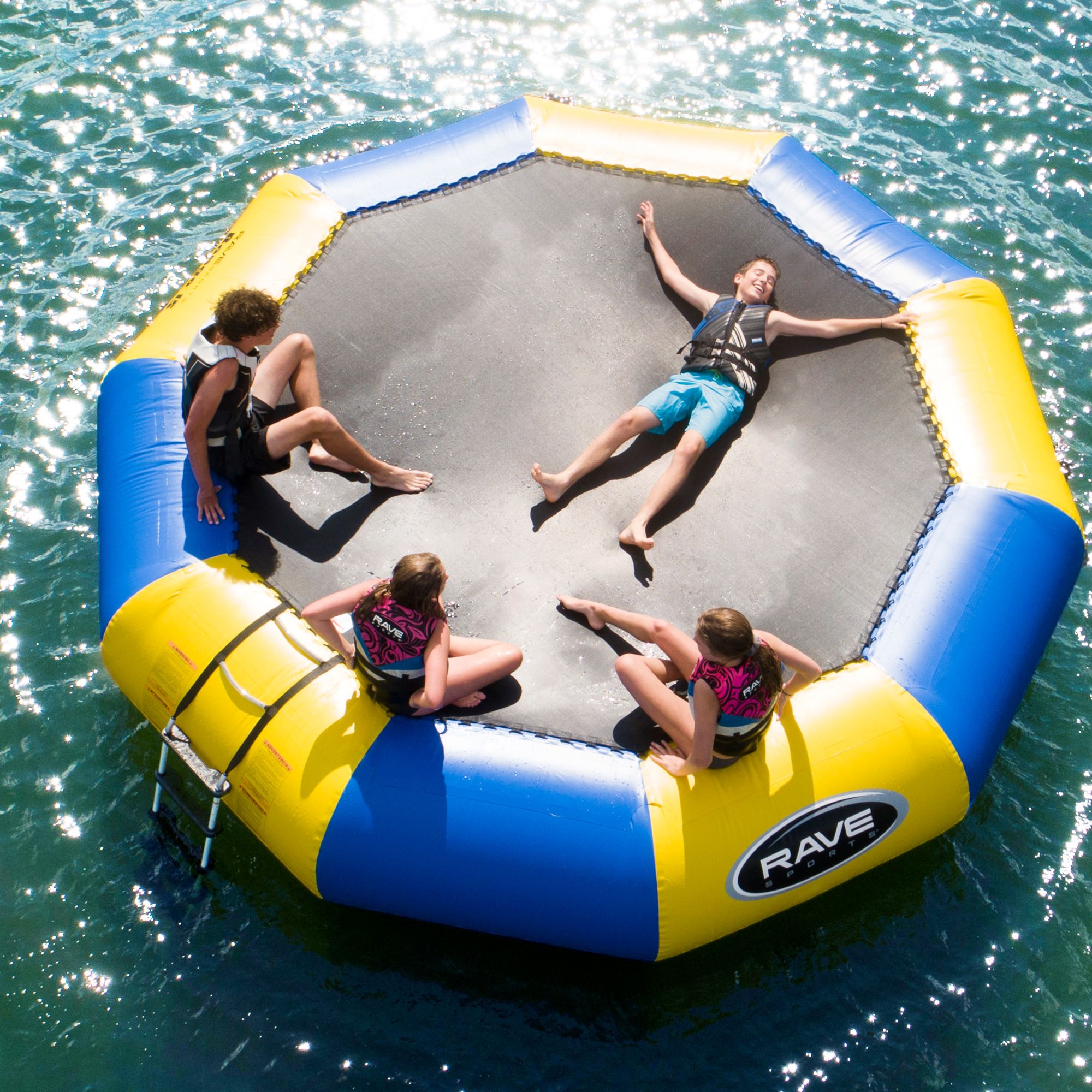 Rave Sports Bongo 15 Inflatable Water Bouncer