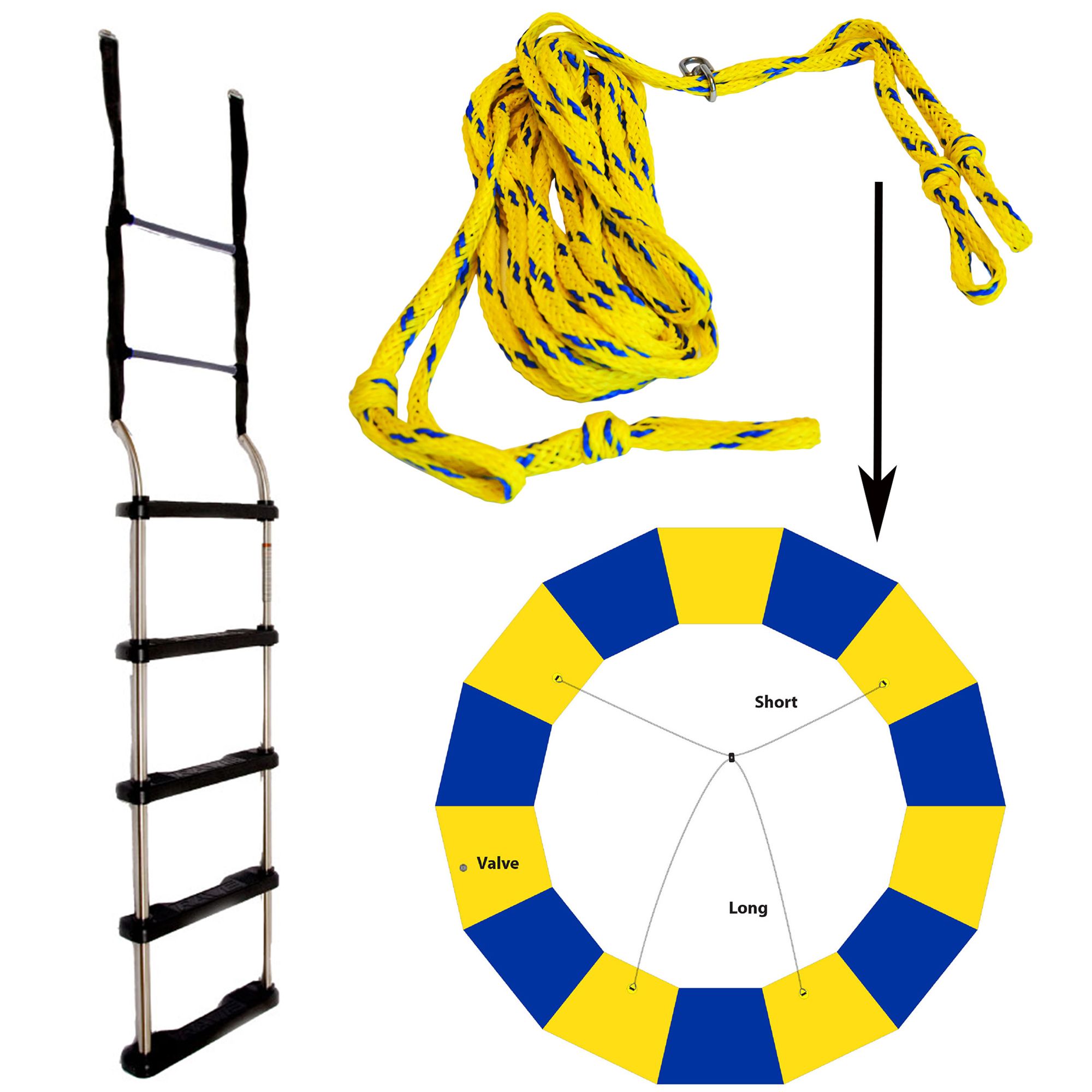 Rave Sports Bongo 20 Inflatable Water Bouncer product image