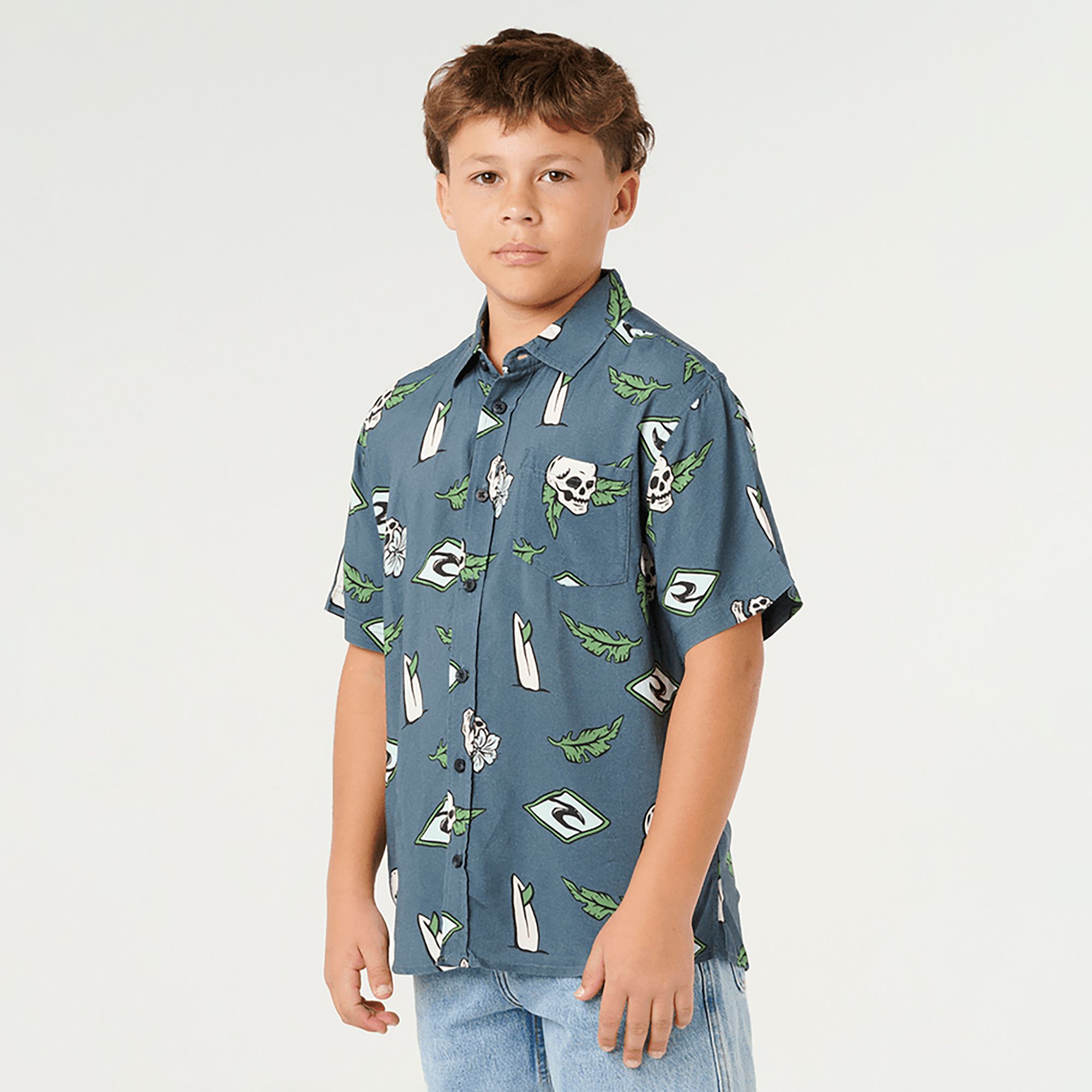 Rip Curl Boys' Sunset Sesh Short-Sleeve Shirt product image