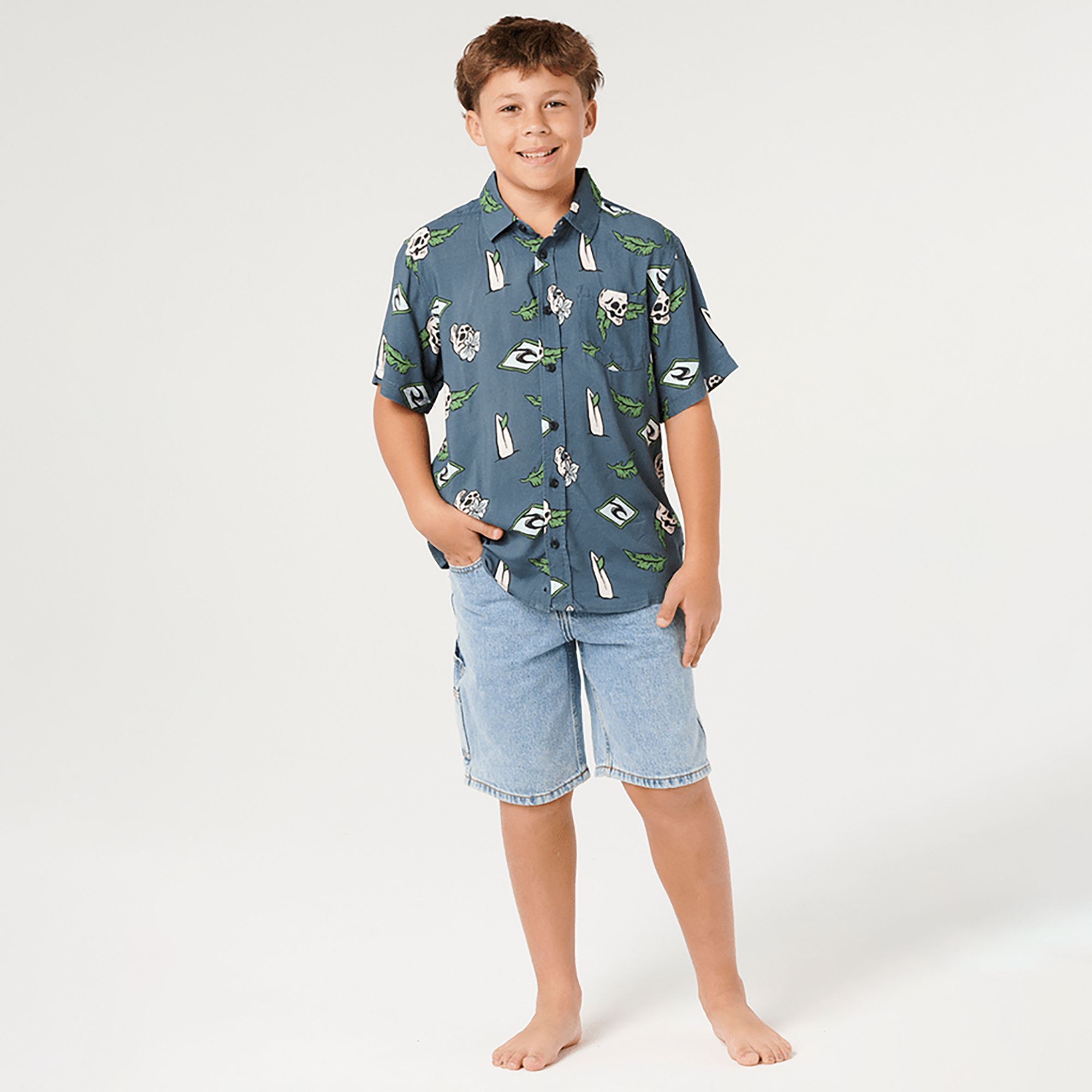Rip Curl Boys' Sunset Sesh Short-Sleeve Shirt product image