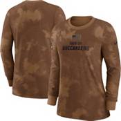 Nike Women's Tampa Bay Buccaneers 2023 Salute to Service Brown Long Sleeve T-Shirt product image