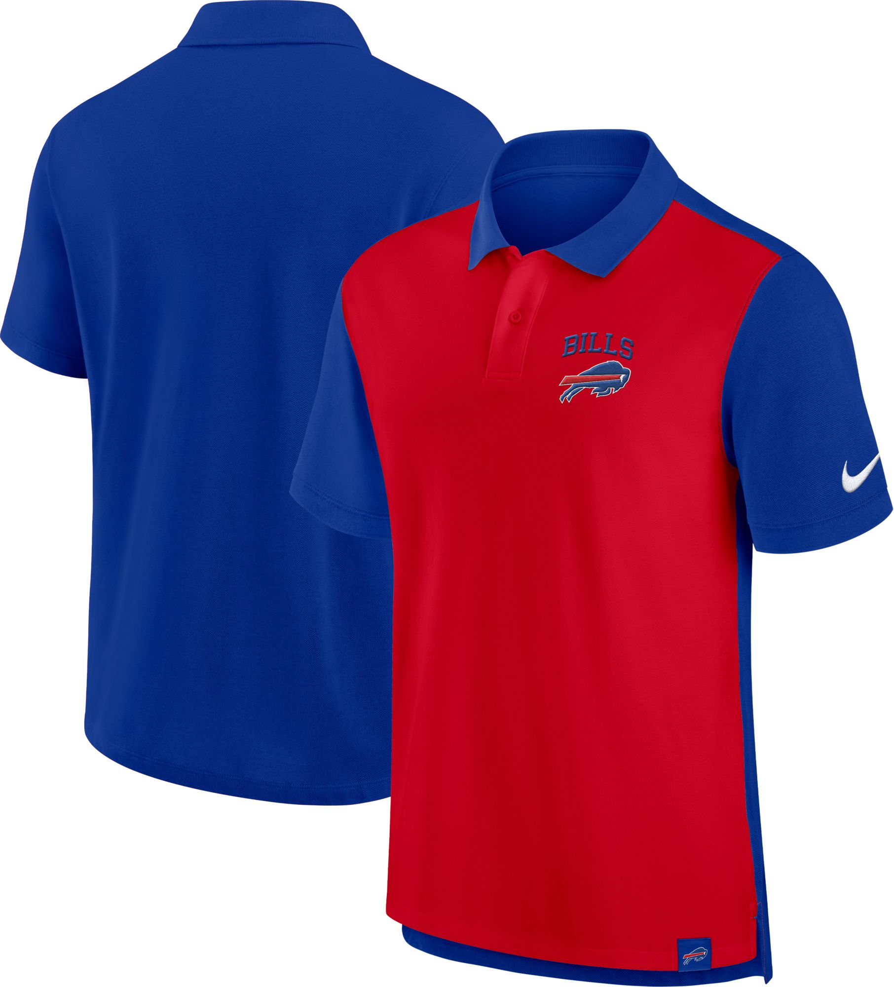 Nike Men's Buffalo Bills Blitz Pique Old Royal Polo product image